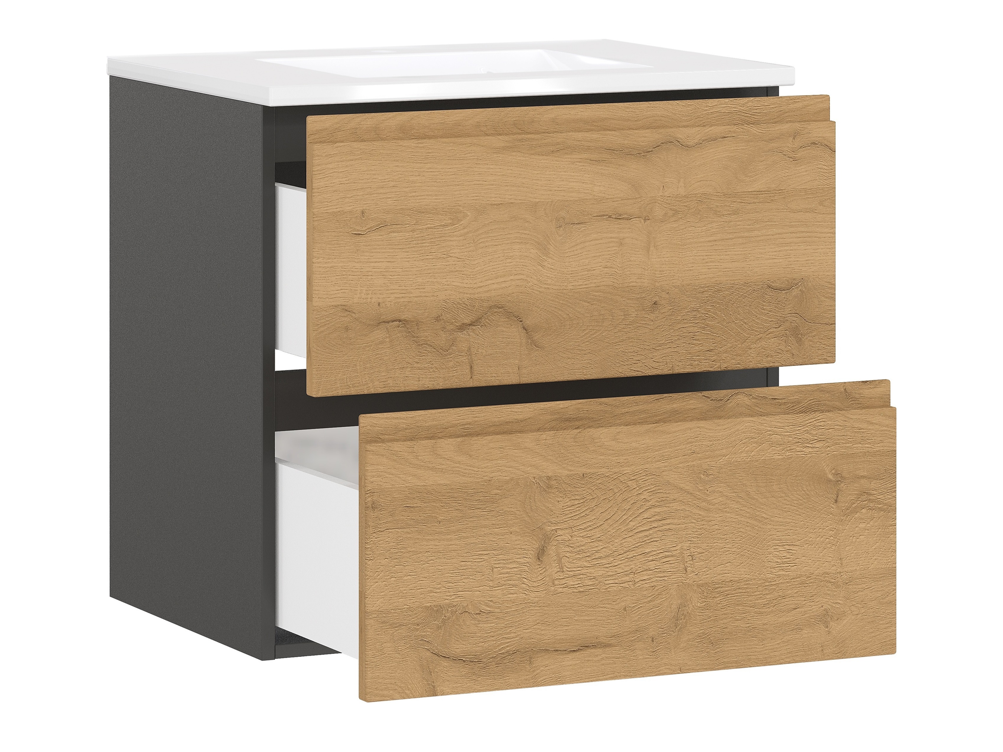 Επιτοίχιο ντουλάπι μπάνιου με υποδοχή νιπτήρα Talmira 116