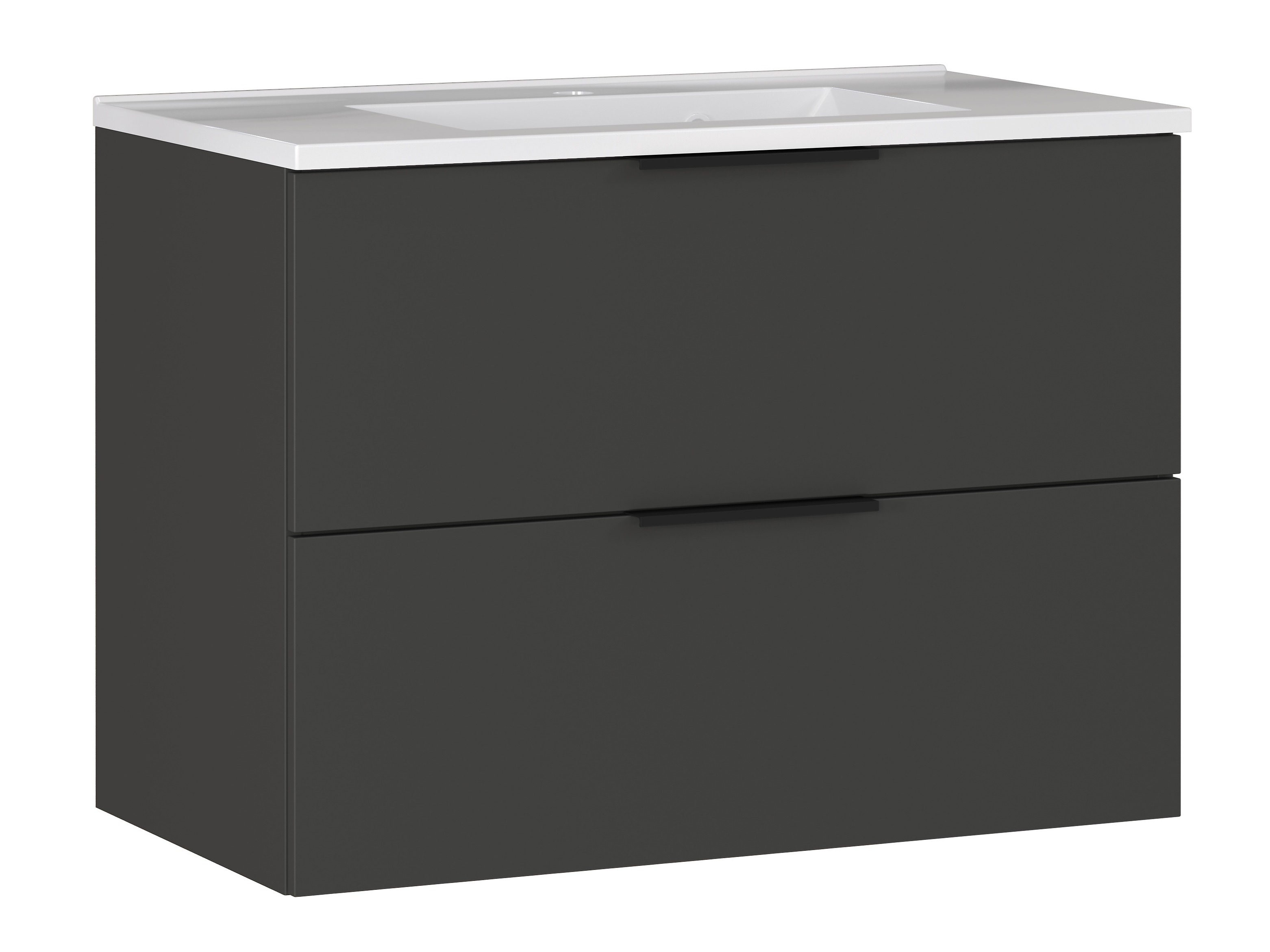 Επιτοίχιο ντουλάπι μπάνιου με υποδοχή νιπτήρα Temeli 110