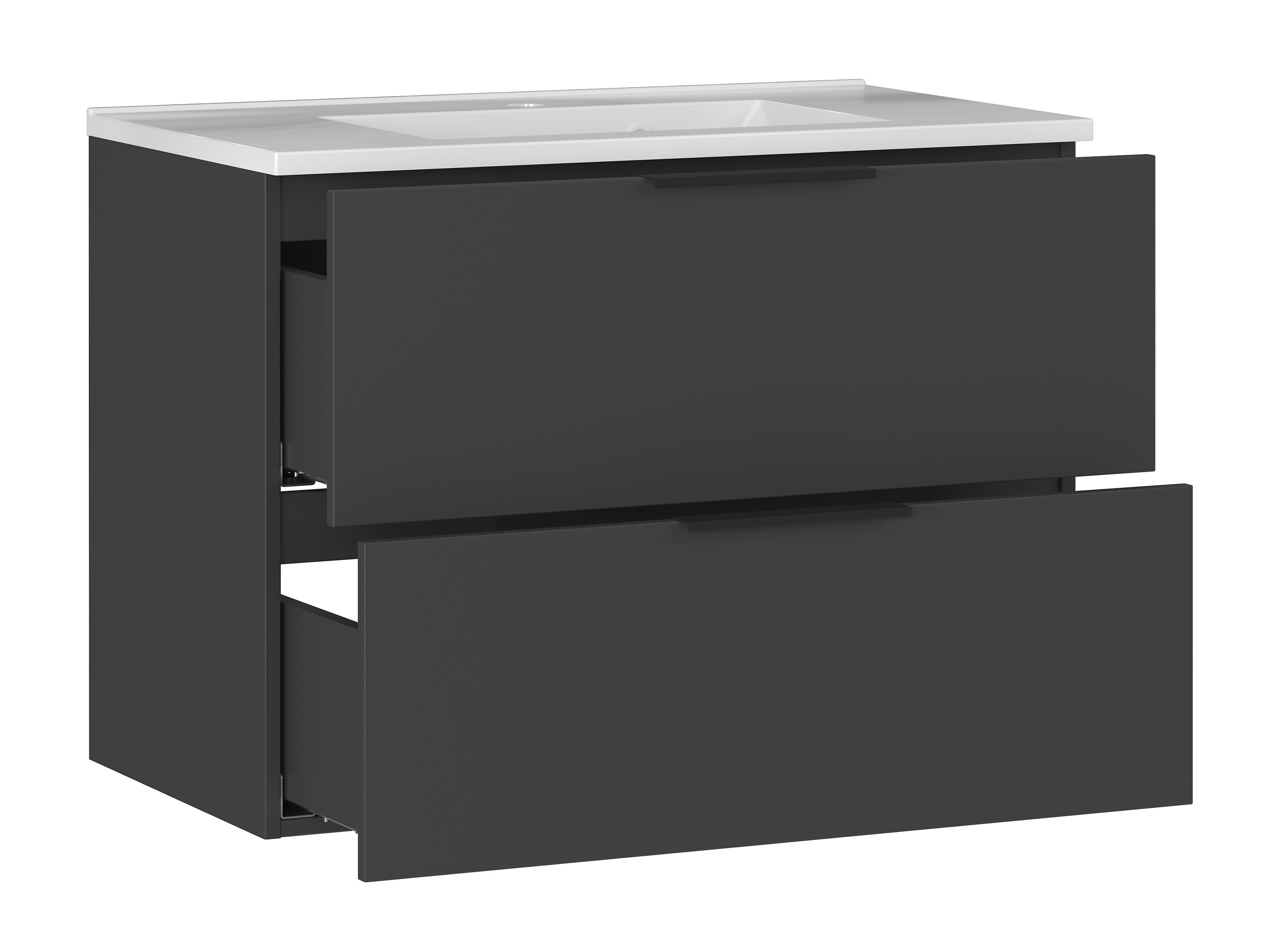 Επιτοίχιο ντουλάπι μπάνιου με υποδοχή νιπτήρα Temeli 110