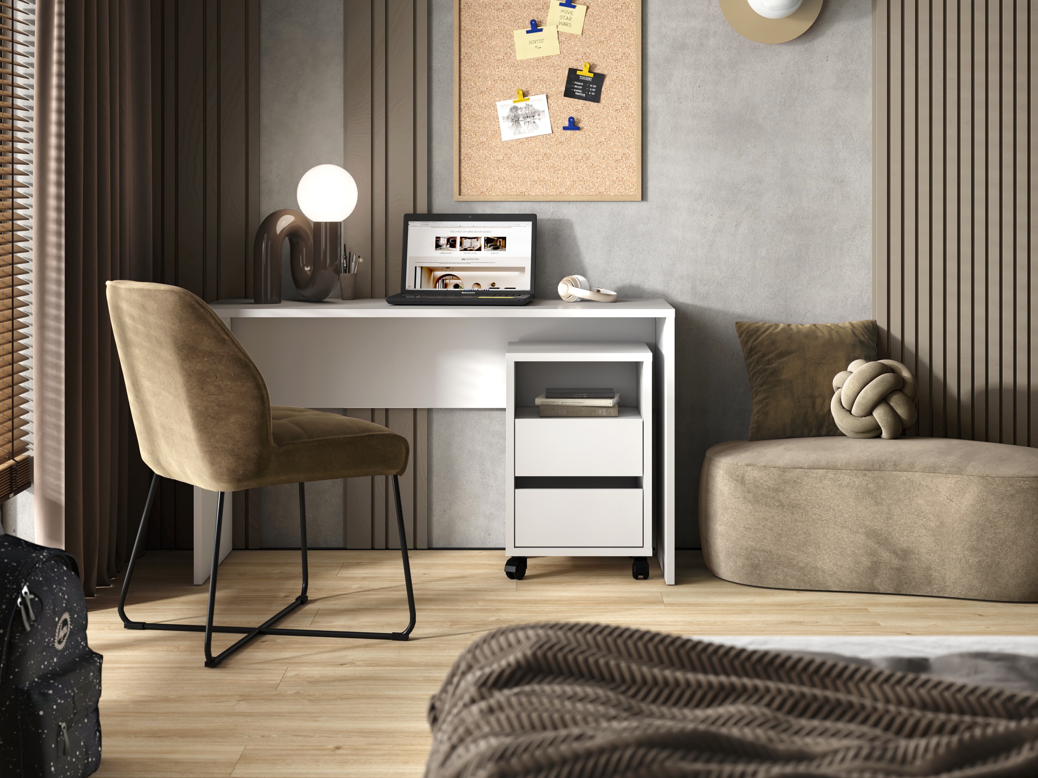 Desk Austin 347 (White)