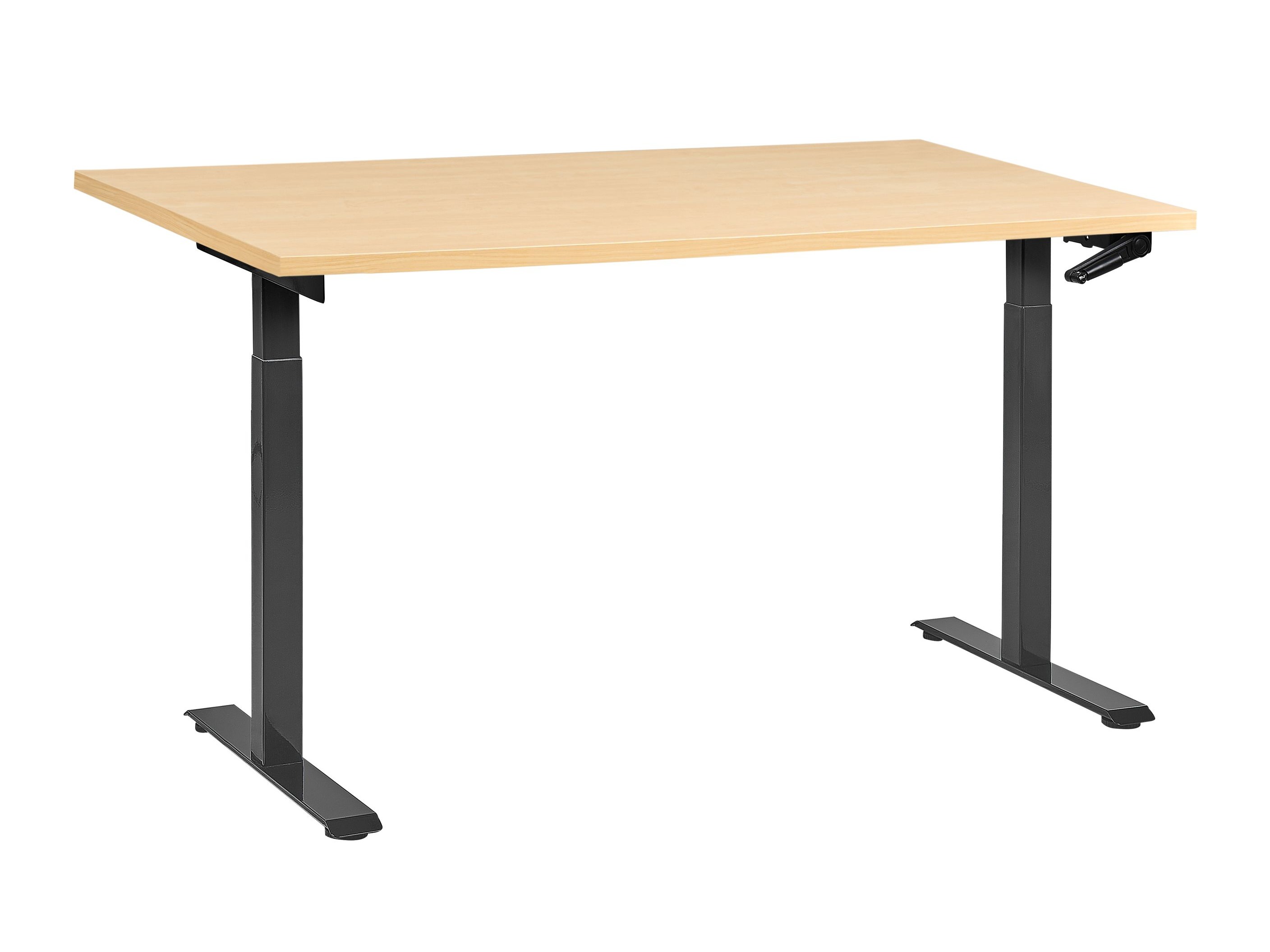 Γραφείο με ρυθμιζόμενο ύψος Berwyn 2180 (Ανοιχτό χρώμα ξύλου)