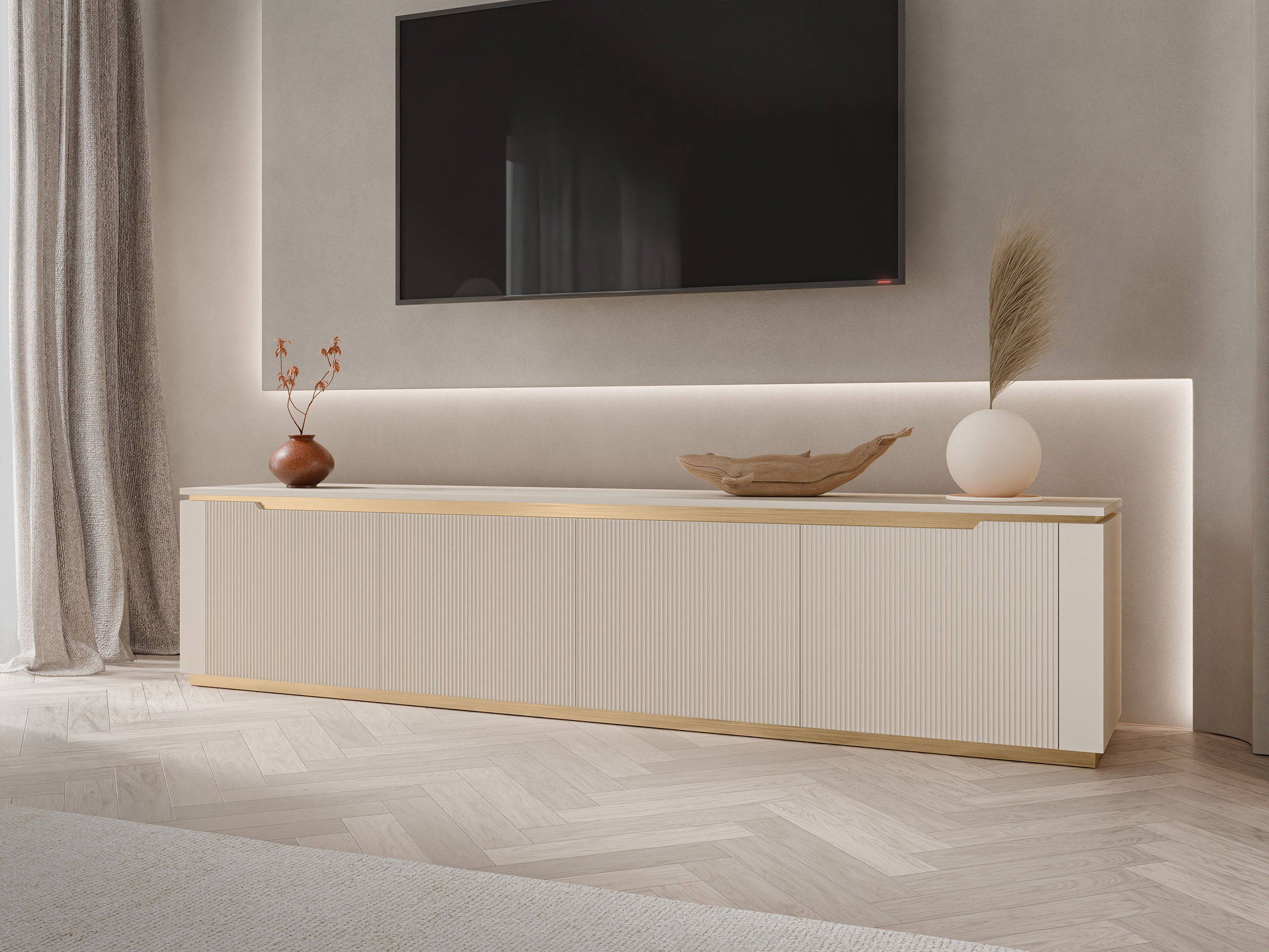 Έπιπλο τηλεόρασης Comfivo Ovitas