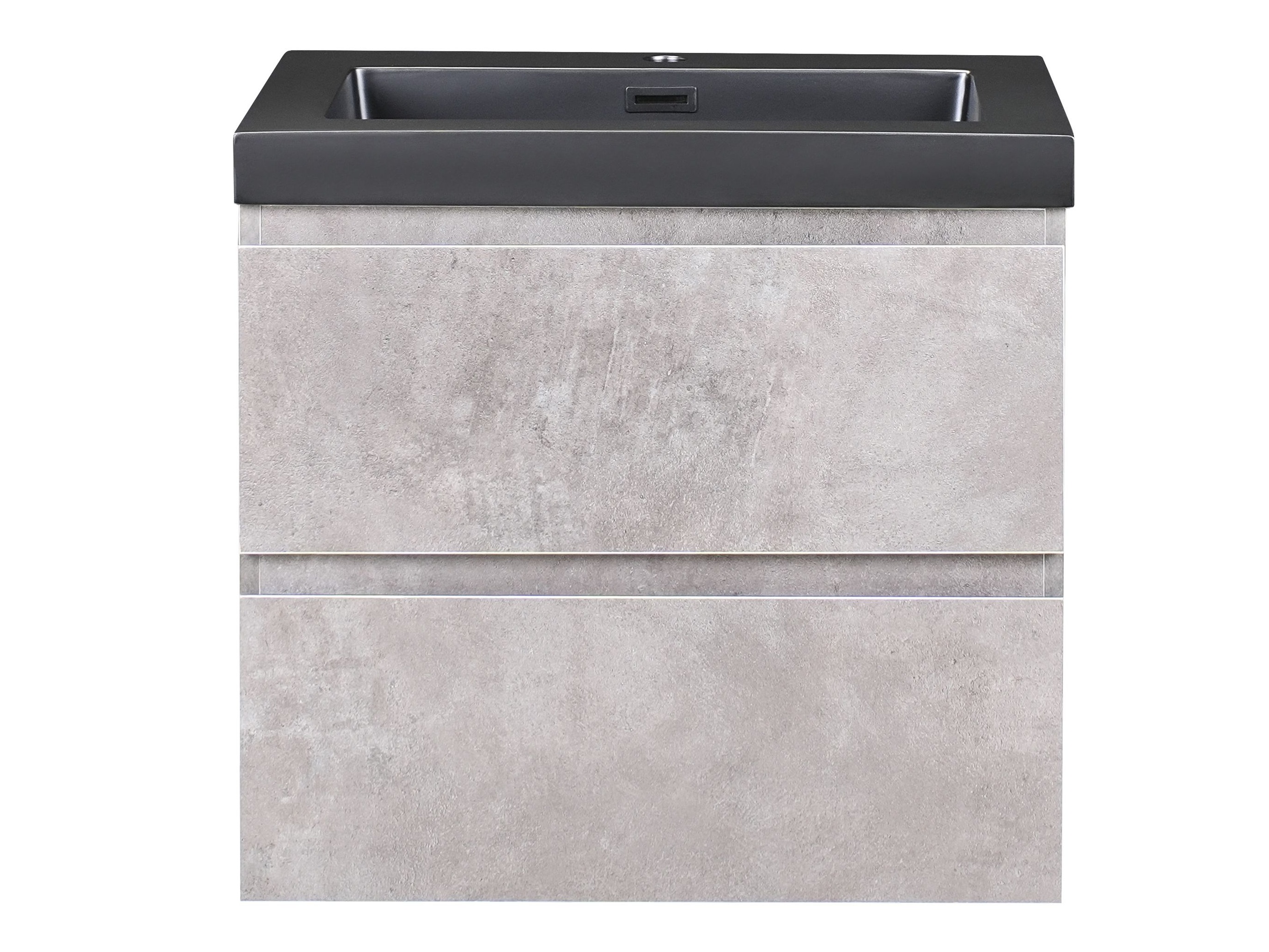 Wall-mounted bathroom cabinet for washbasin Berwyn 2872 (Grey)