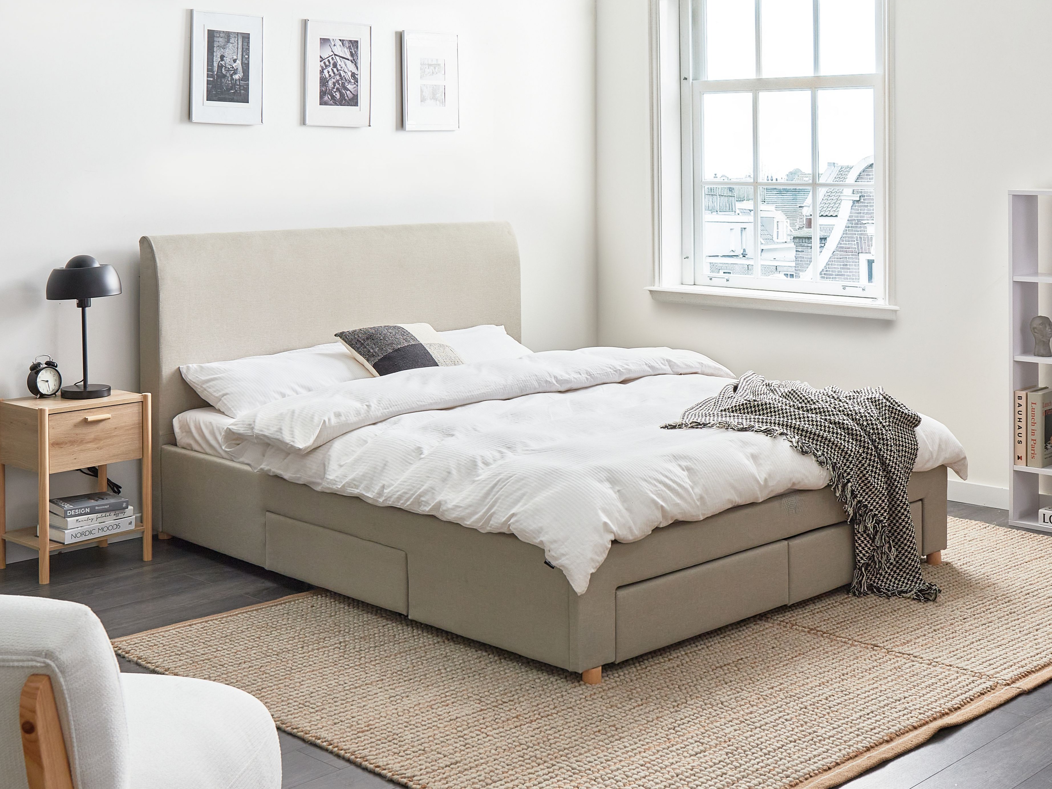 Κρεβάτι Berwyn 2875 (Μπεζ)