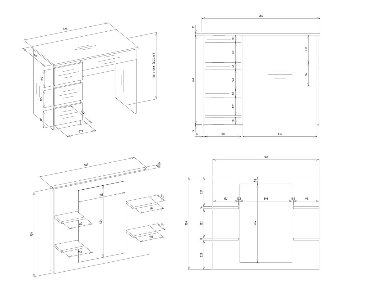 Τουαλέτα Mandeville 351 (Αριστερά)