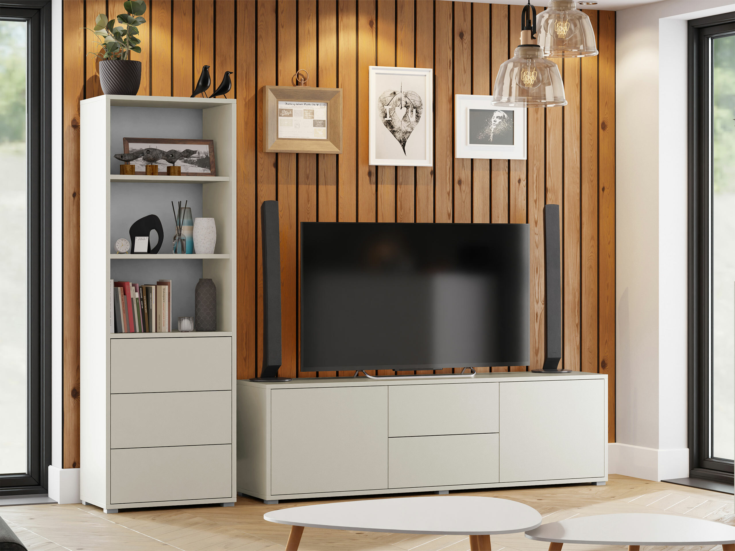 Living room set Comfivo Tutela IV (Cashmere)