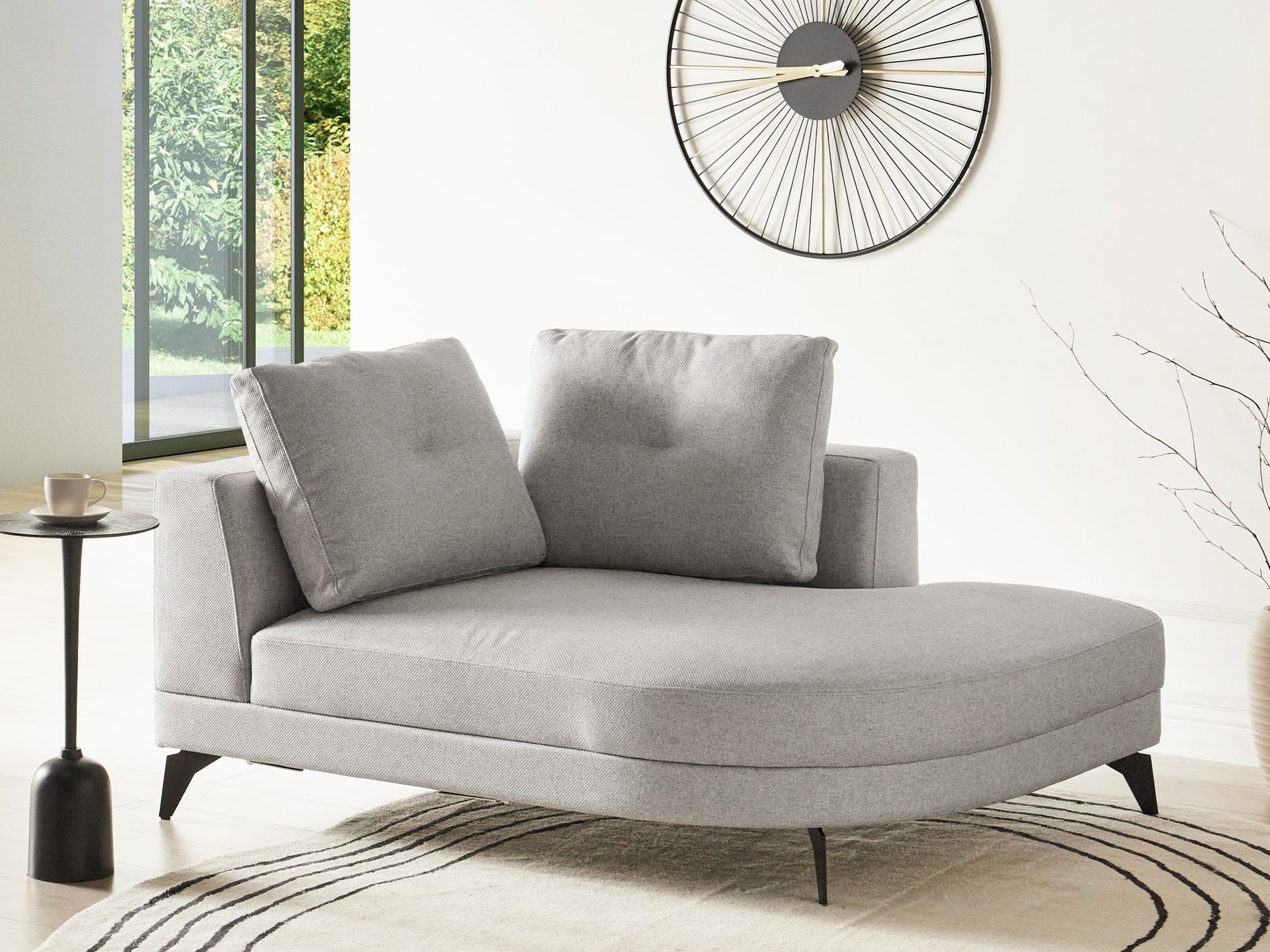 Ανάκλινδρο Berwyn 2889 (Γκρι)