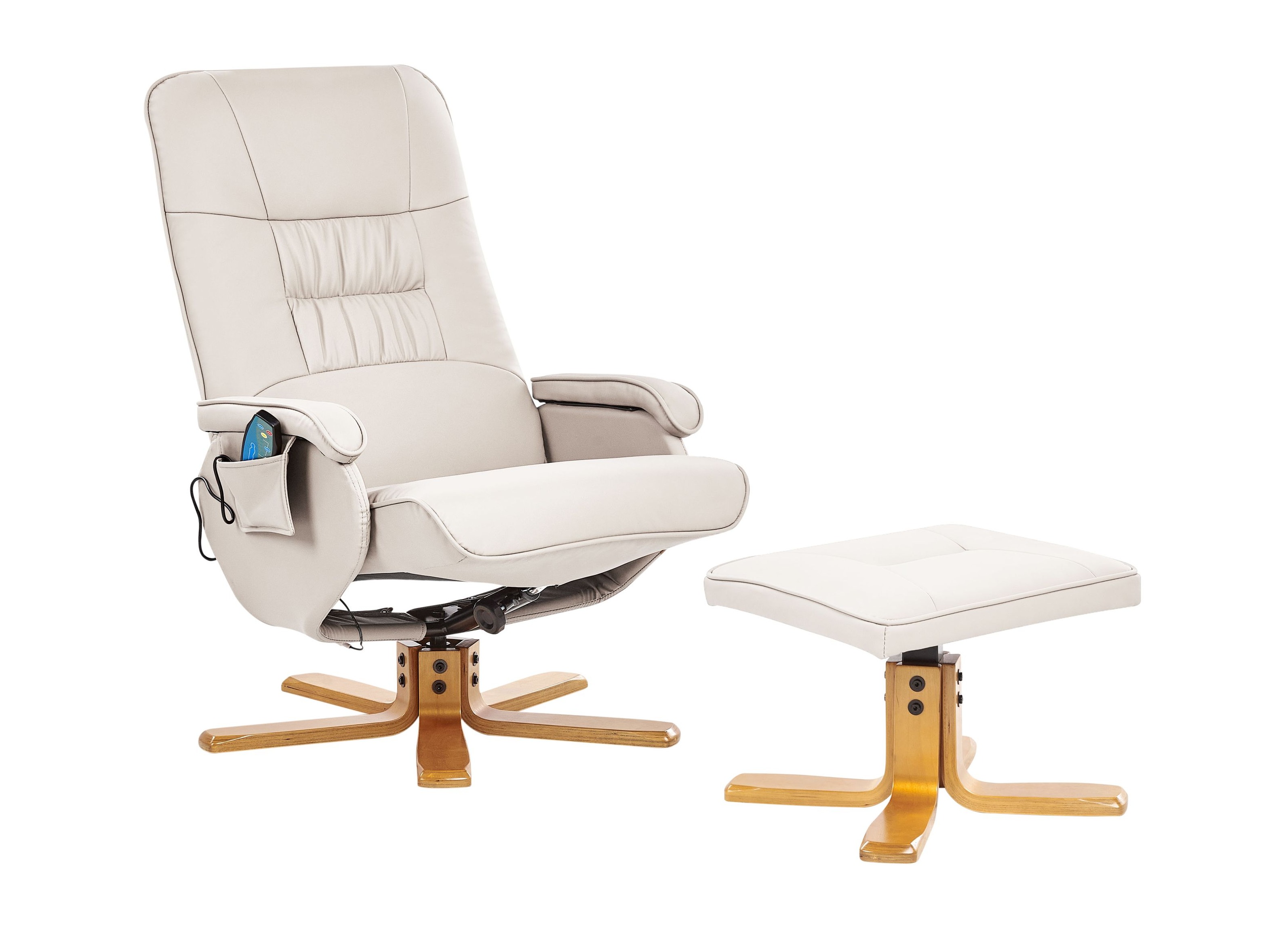 Armchair recliner Berwyn 711 (Light beige)