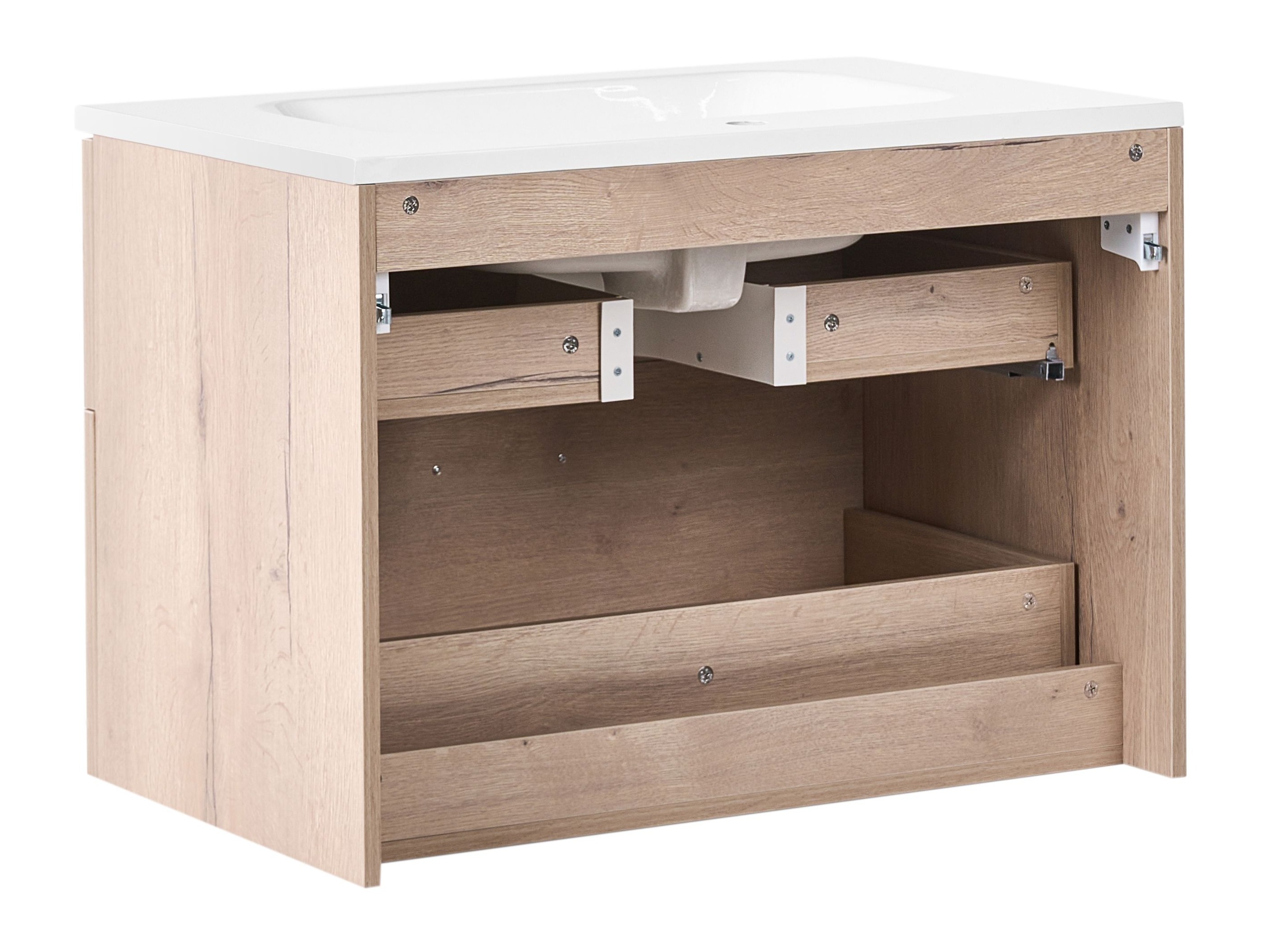 Επιτοίχιο ντουλάπι μπάνιου με υποδοχή νιπτήρα Berwyn 2886