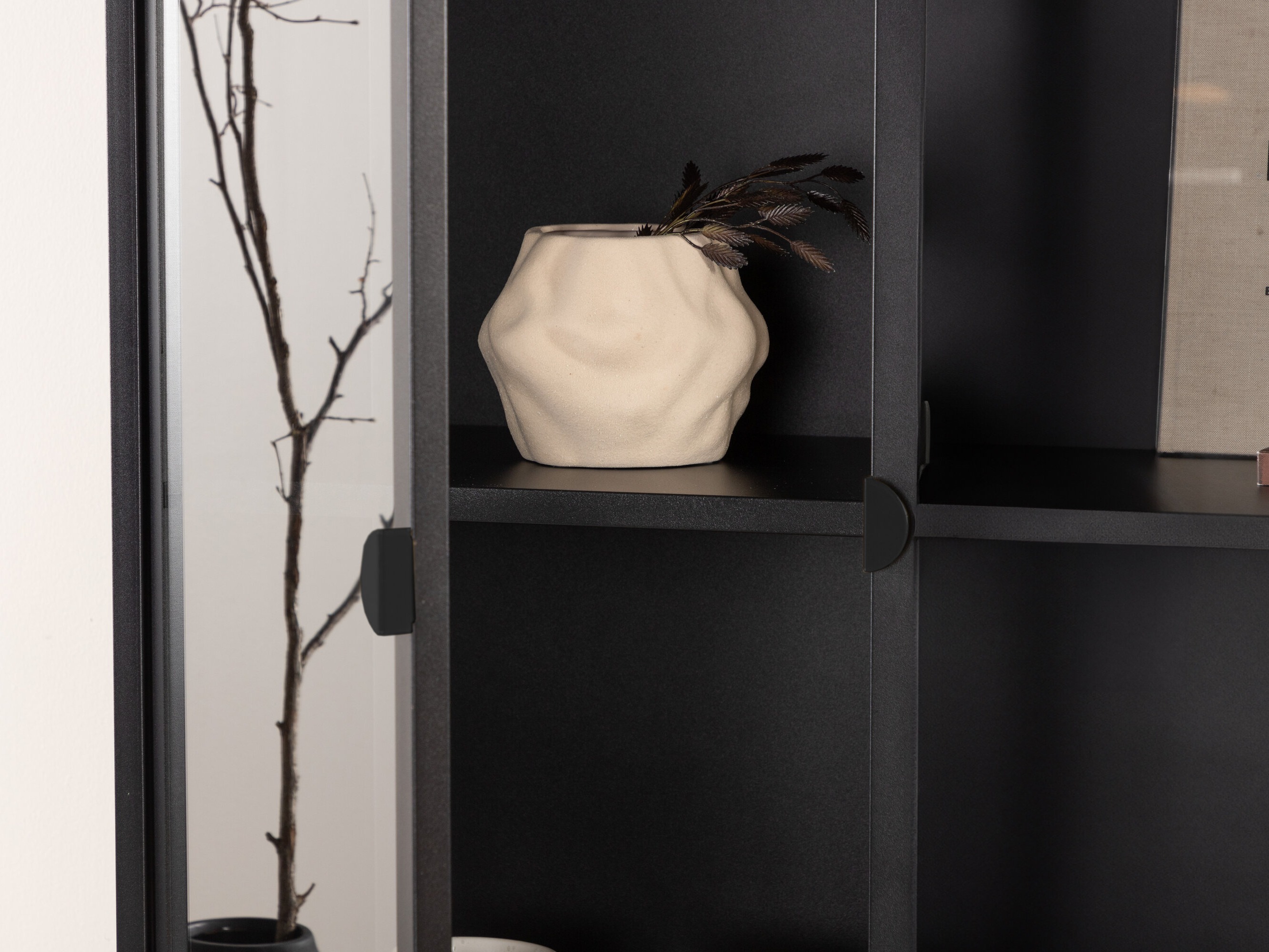 Βιβλιοθήκη Romcamu 103 (Μαύρο)