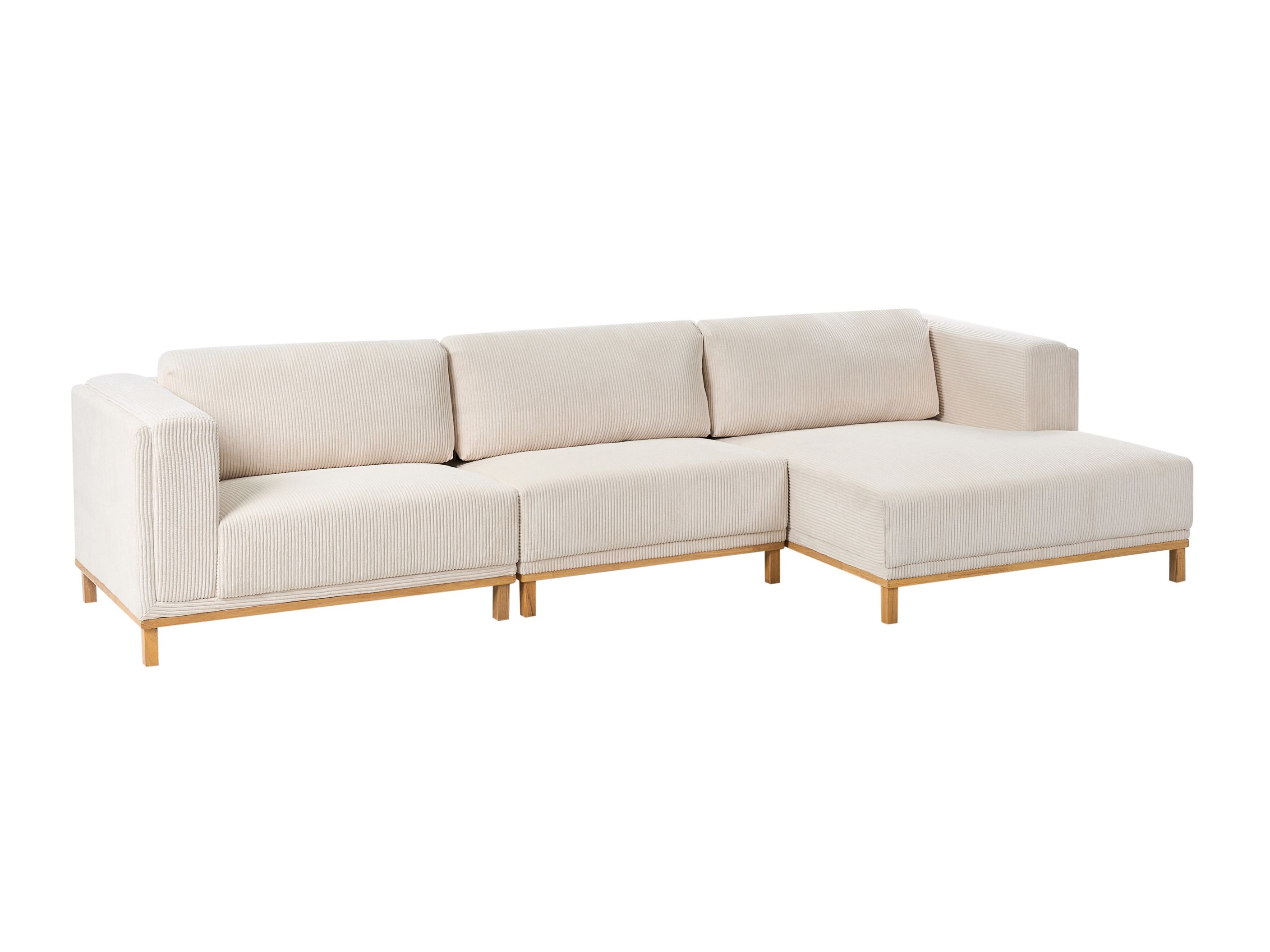 Γωνιακός Καναπές Berwyn 2892 (Μπεζ)