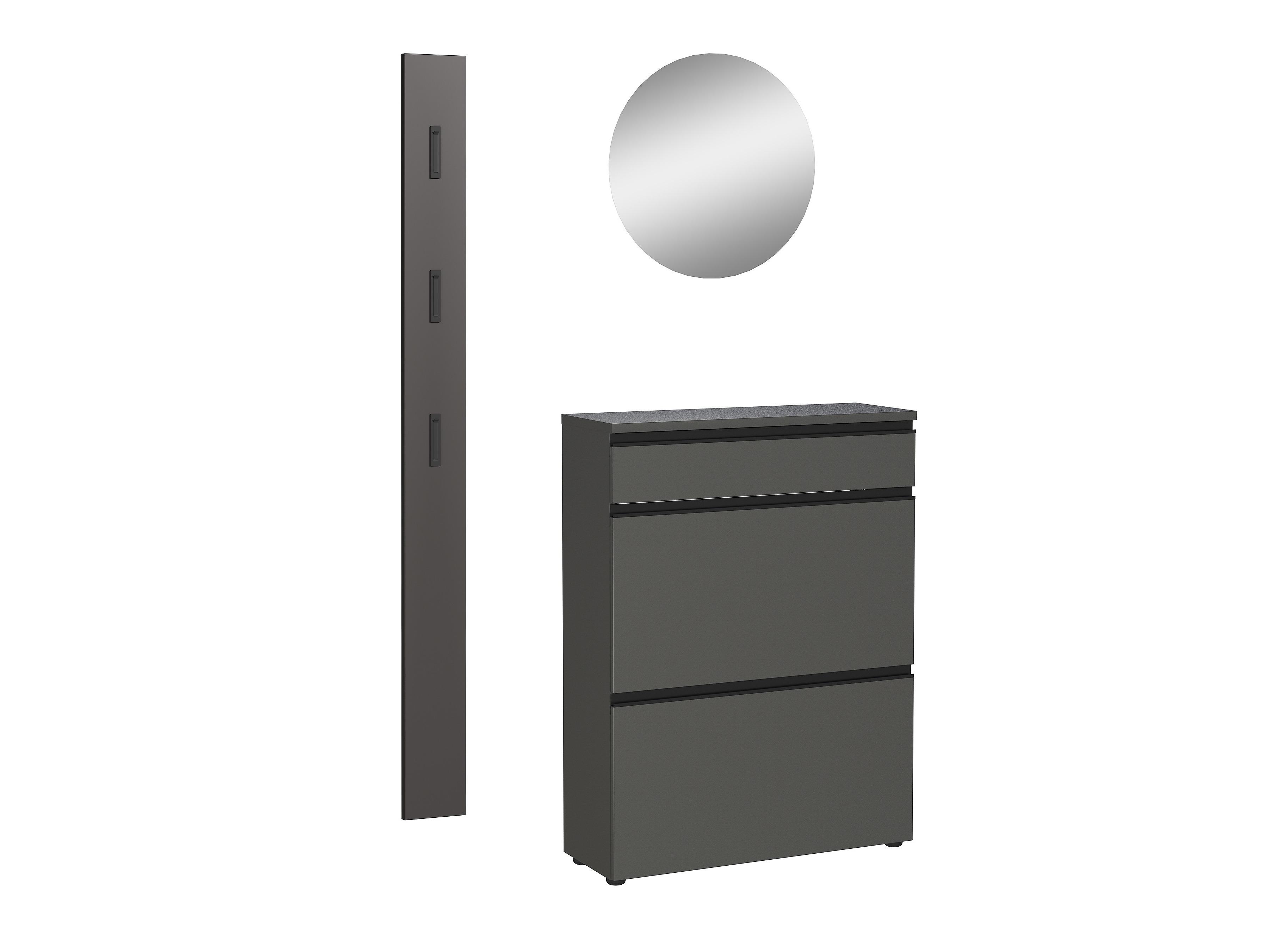 Σετ διαδρόμου Sacramento 532 (Γραφίτης)