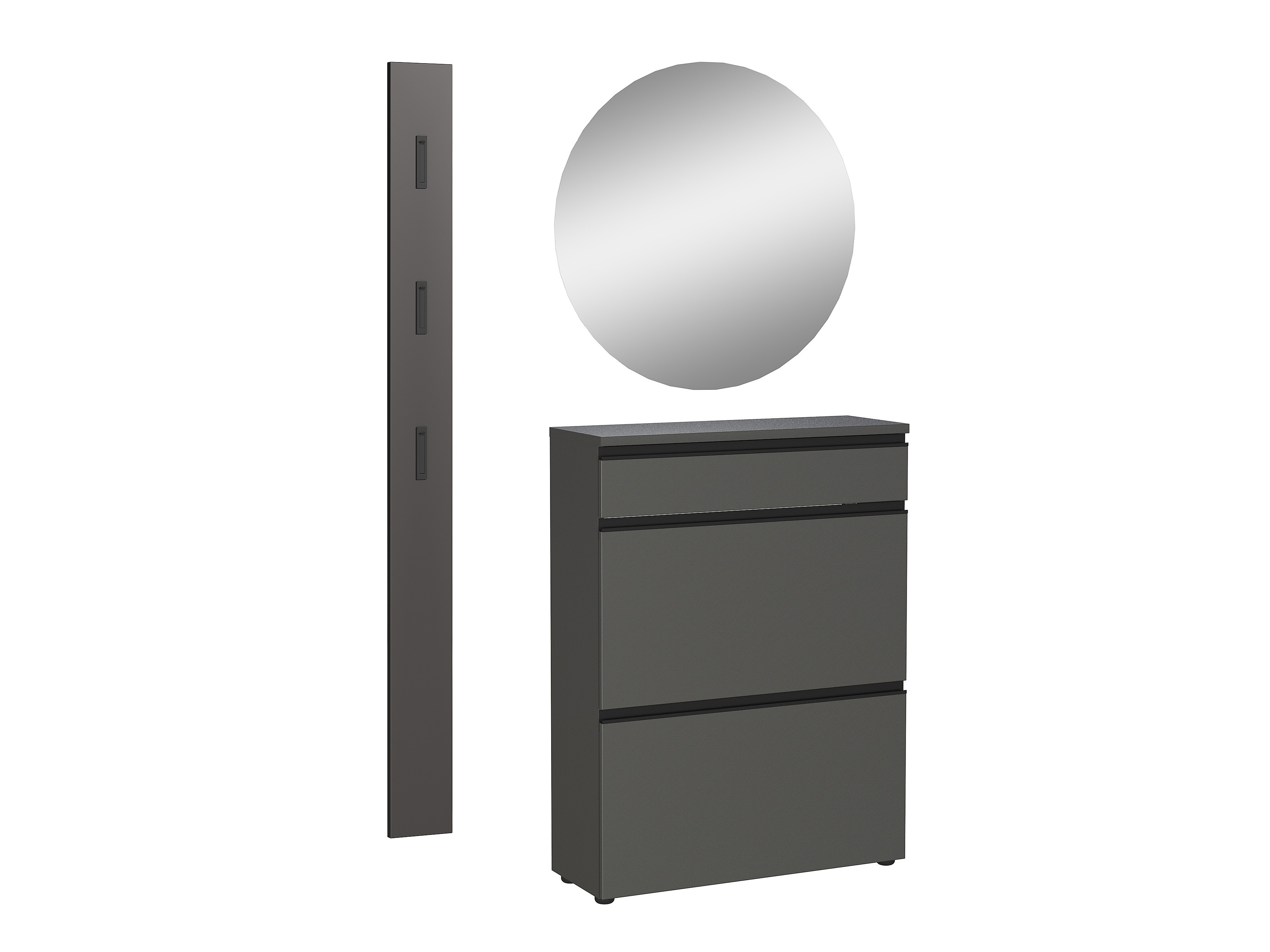 Σετ διαδρόμου Sacramento 533 (Γραφίτης)