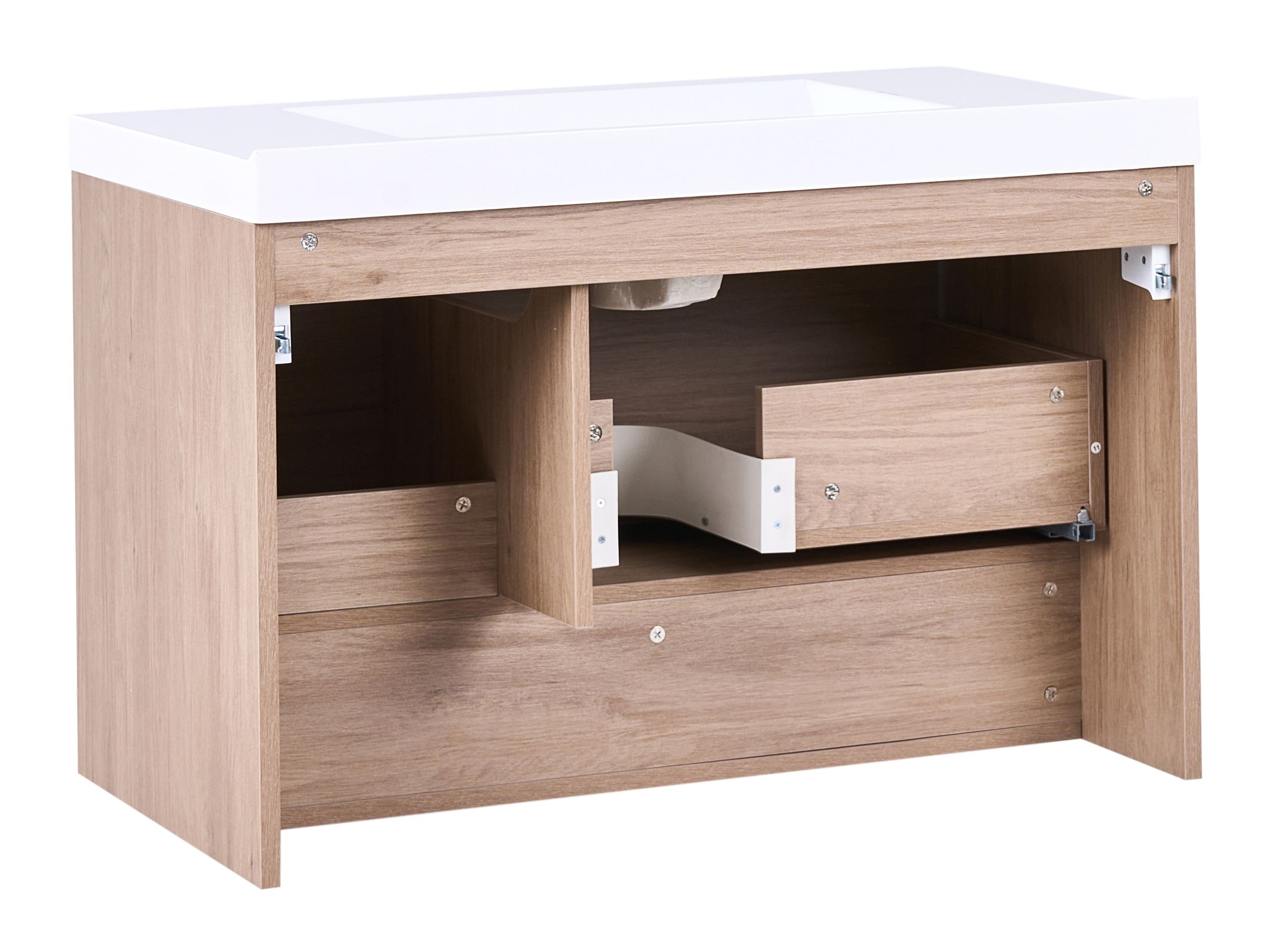 Επιτοίχιο ντουλάπι μπάνιου με υποδοχή νιπτήρα Berwyn 2897