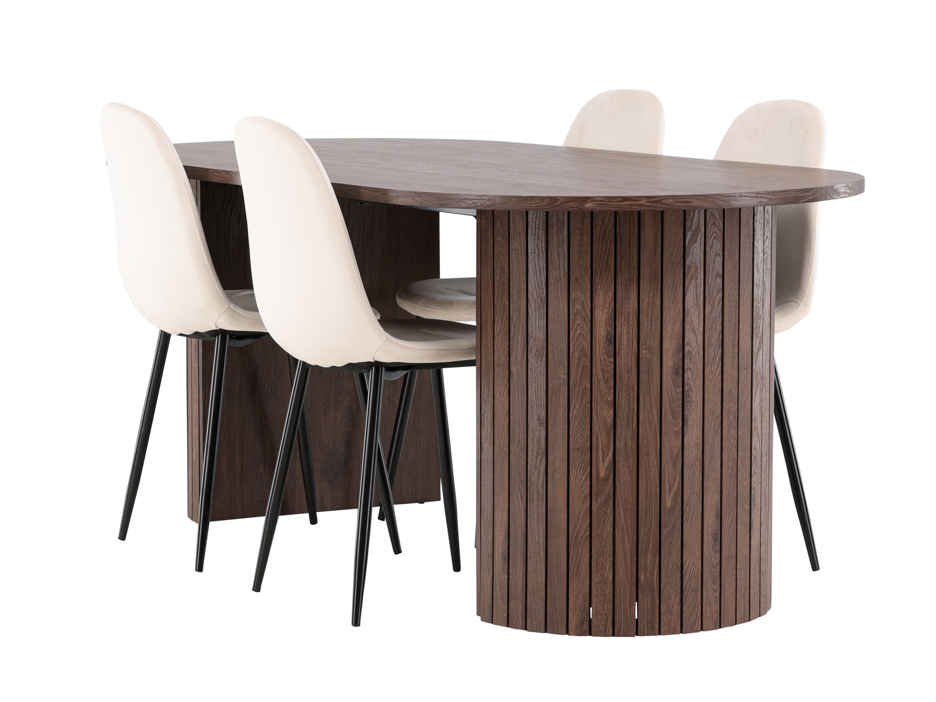 Σετ τραπεζαρίας Dallas 4995 (Μπεζ)