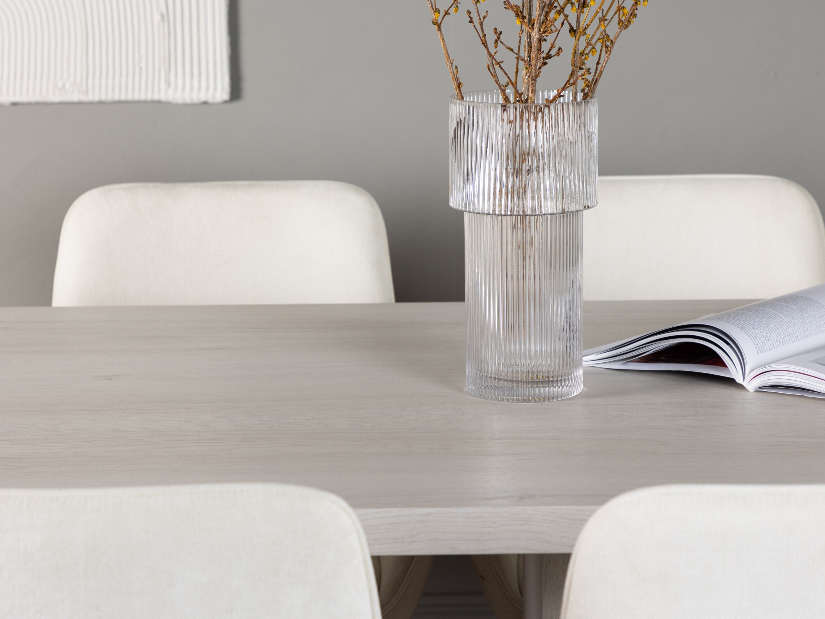 Σετ τραπεζαρίας Dallas 4996 (Μπεζ)