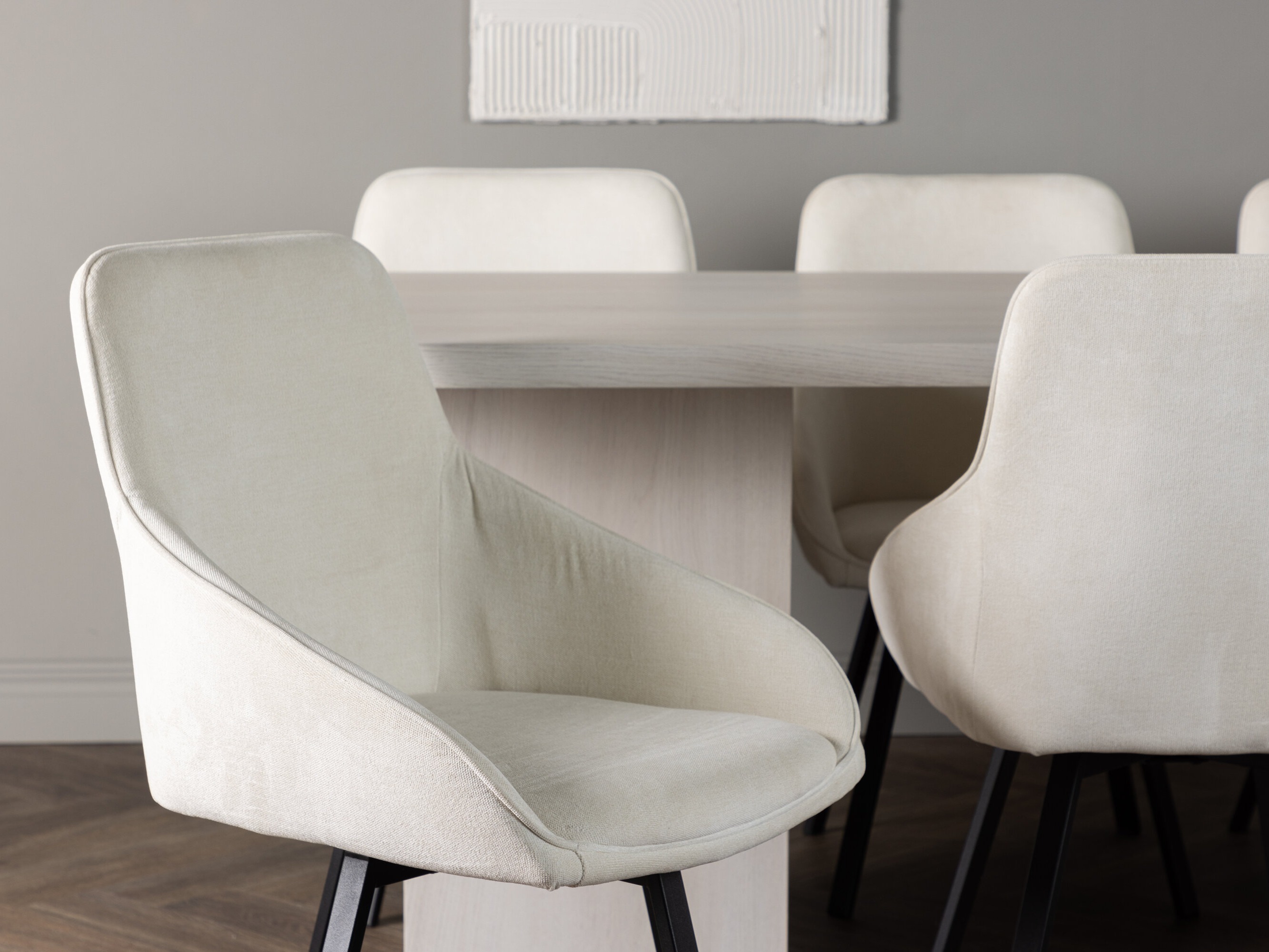 Σετ τραπεζαρίας Dallas 4996 (Μπεζ)