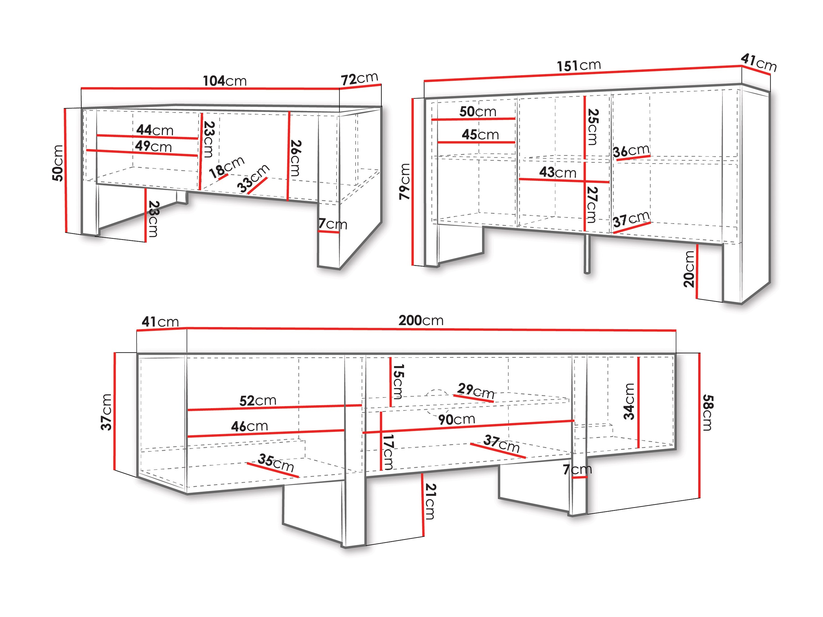 Σετ επίπλων σαλονιού Vocio
