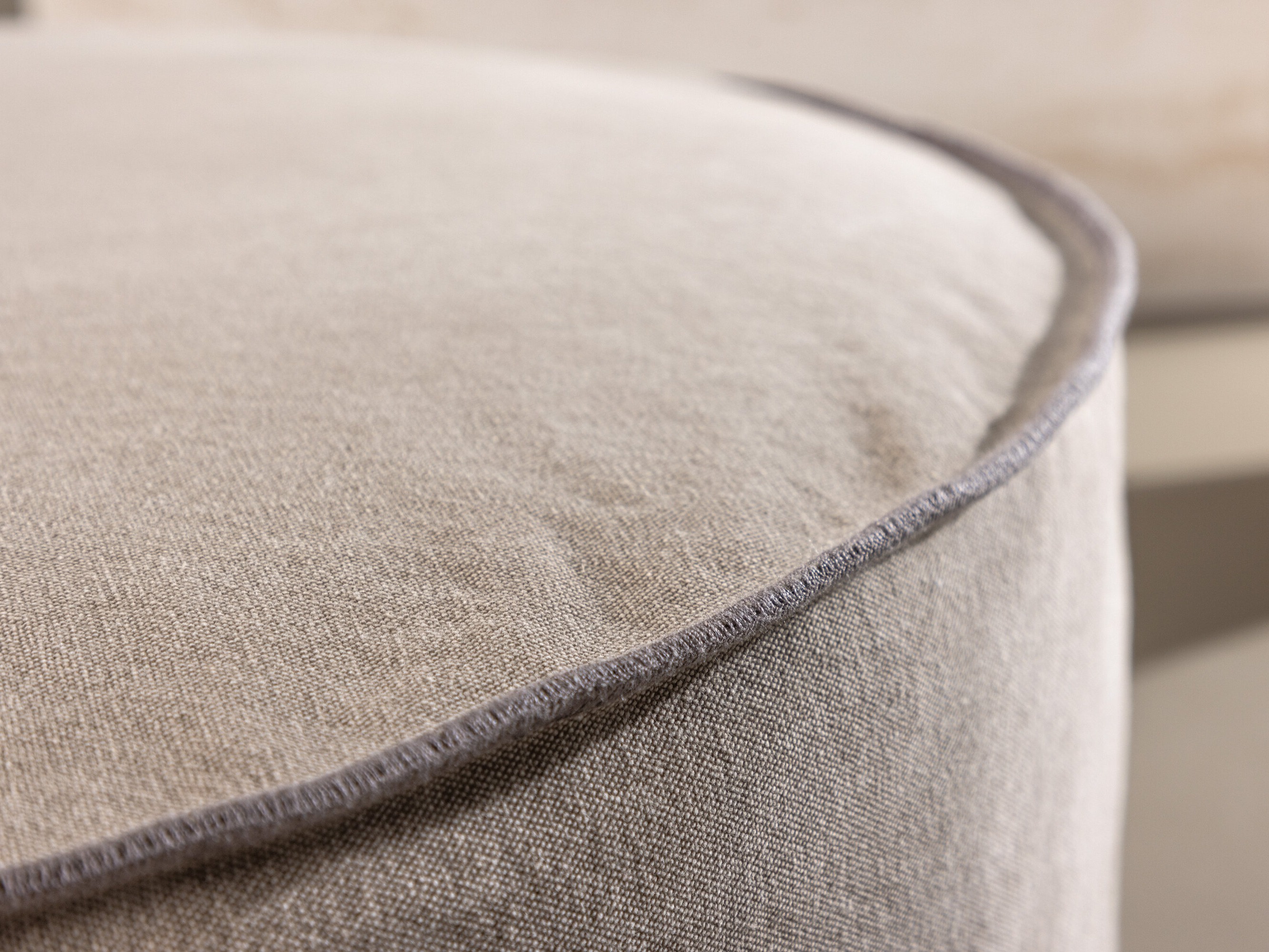 Ταμπουρέ Dallas 5006 (Ανοιχτό καφέ)