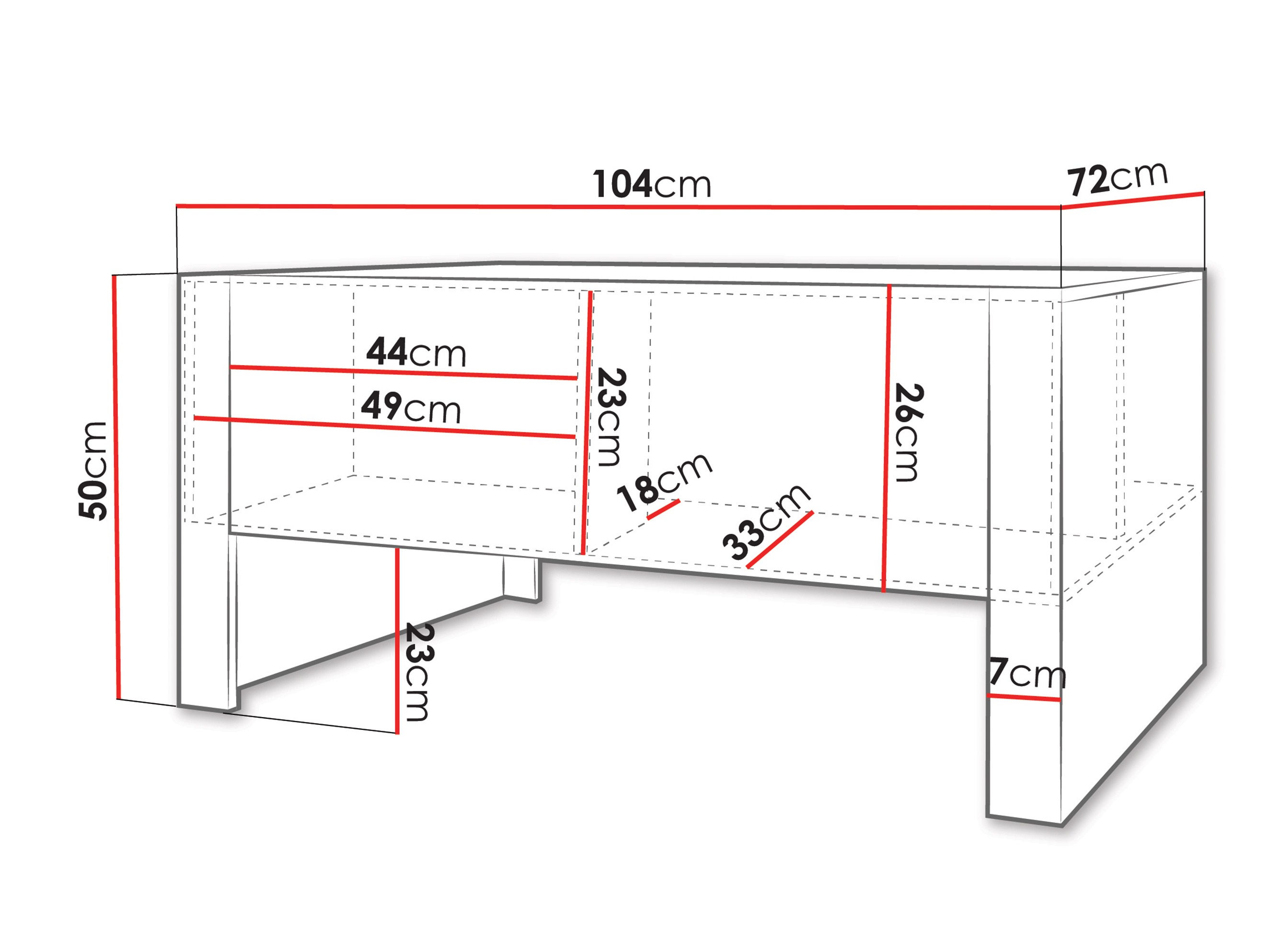 Τραπεζάκι σαλονιού Vocio