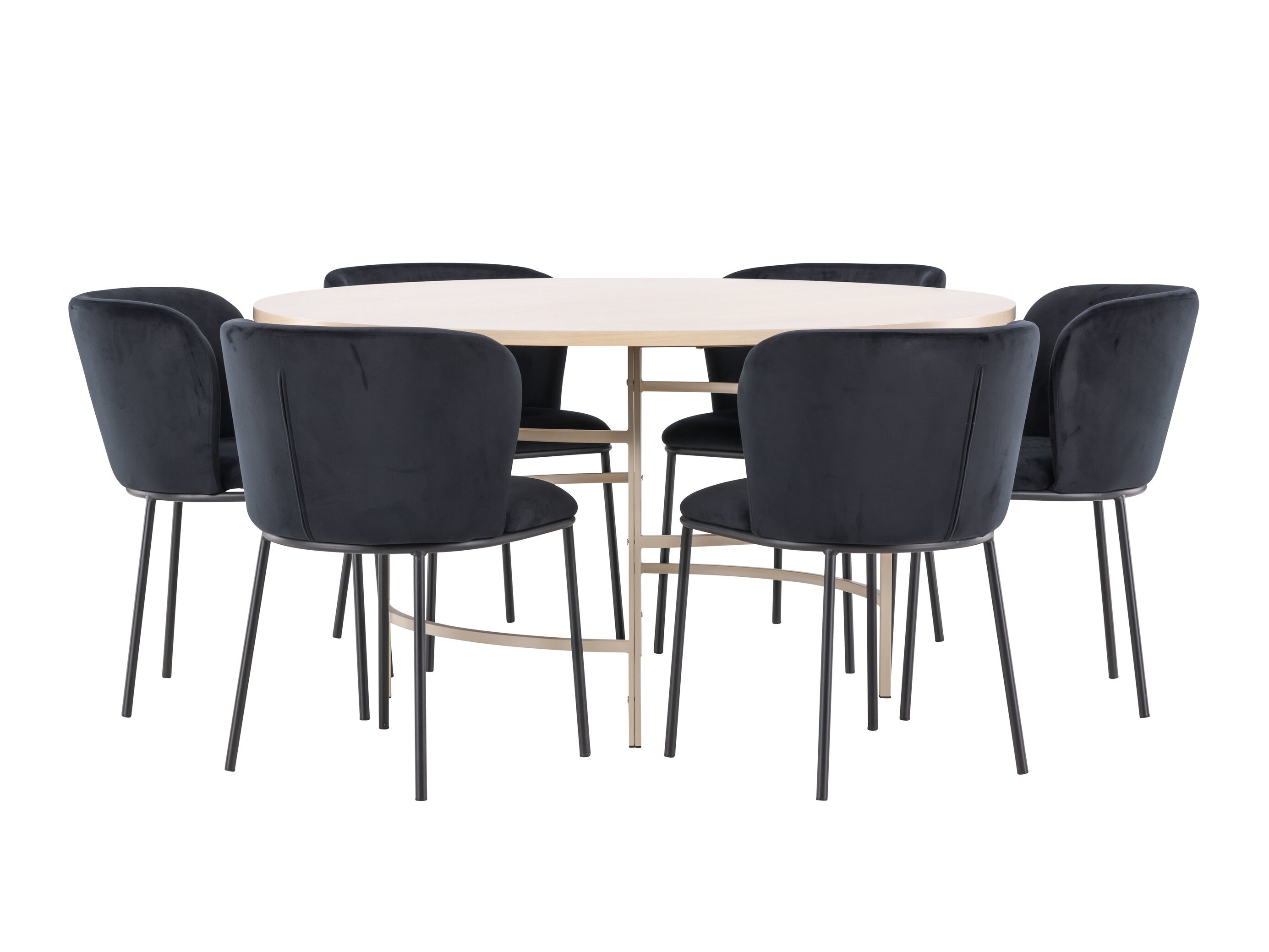 Dining set Dallas 5015 (Light brown)