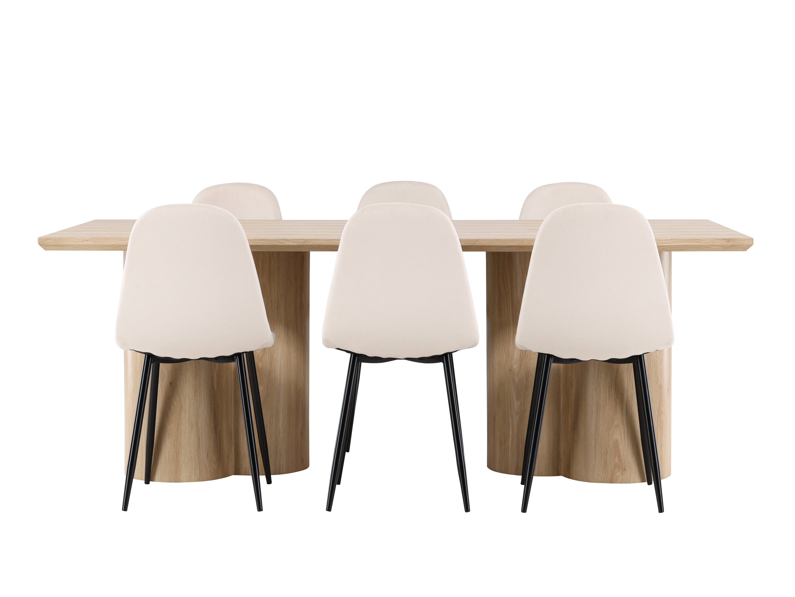 Σετ τραπεζαρίας Dallas 5018 (Μπεζ)