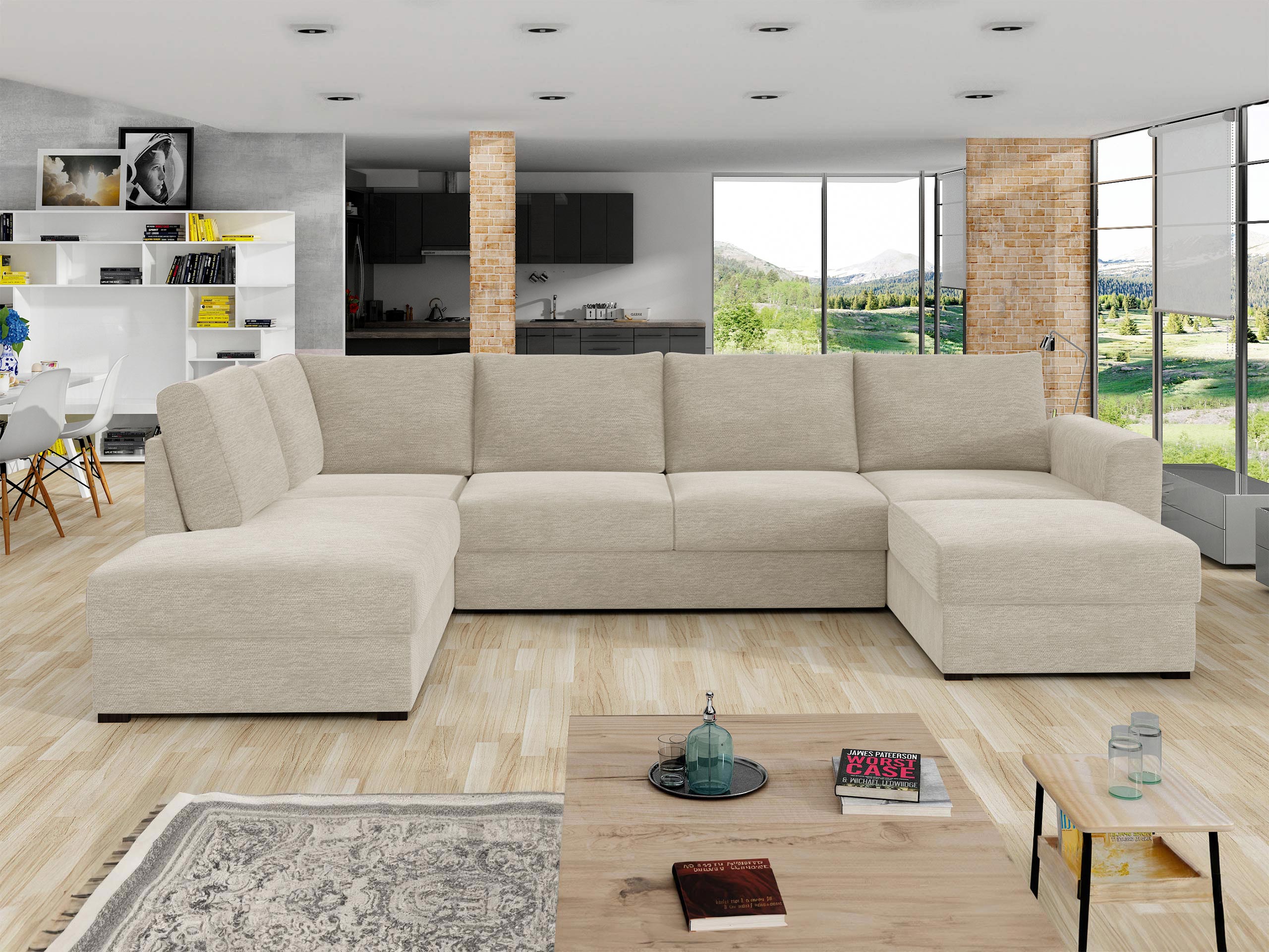 Γωνιακός Καναπές Comfivo Flumen (Nazar 225.02)