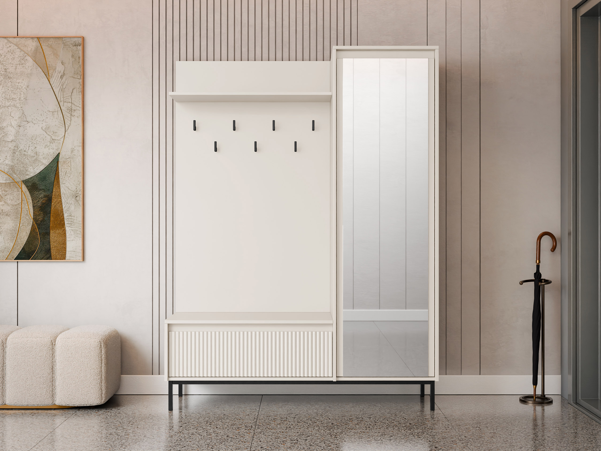 Hallway set Comfivo Delruva (Cashmere)
