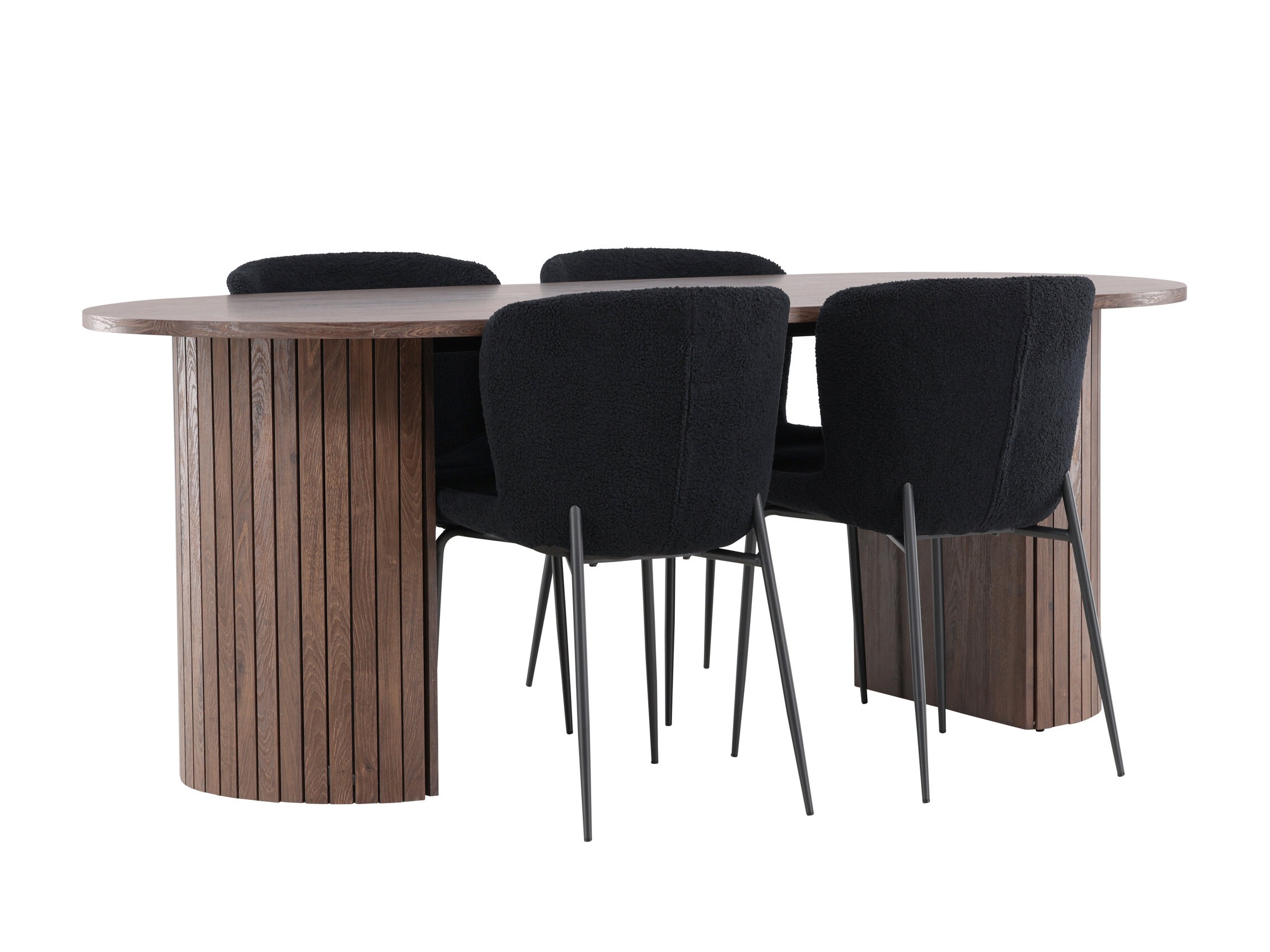 Dining set Dallas 5036 (Black)