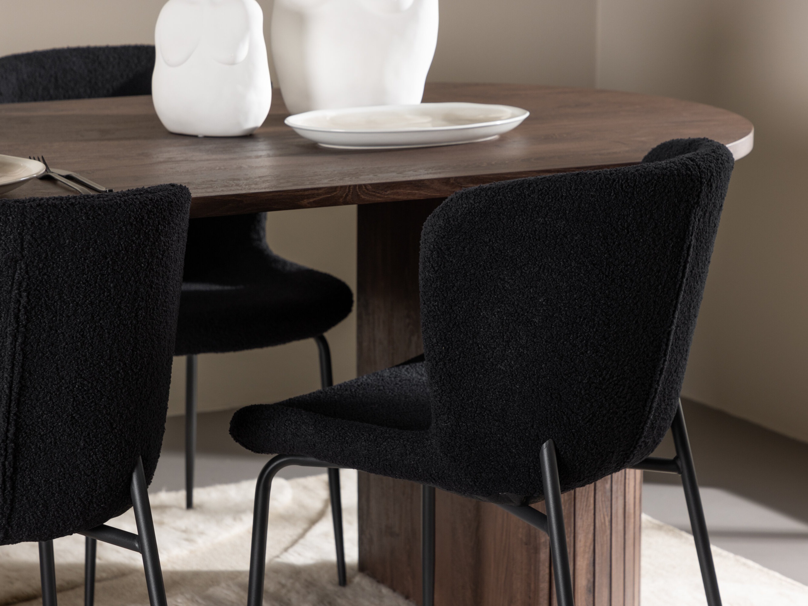 Dining set Dallas 5036 (Black)