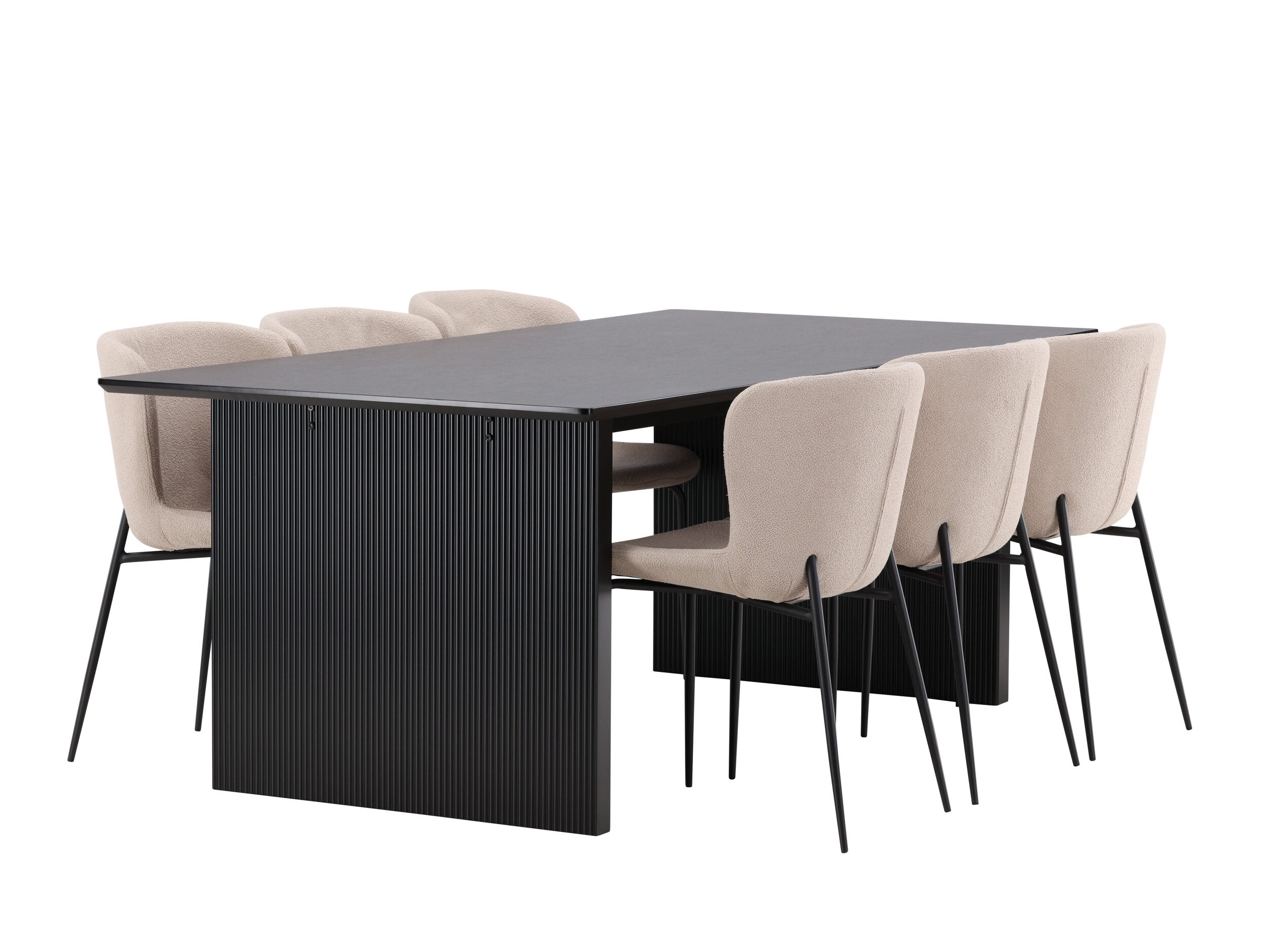 Σετ τραπεζαρίας Dallas 5066 (Μπεζ)