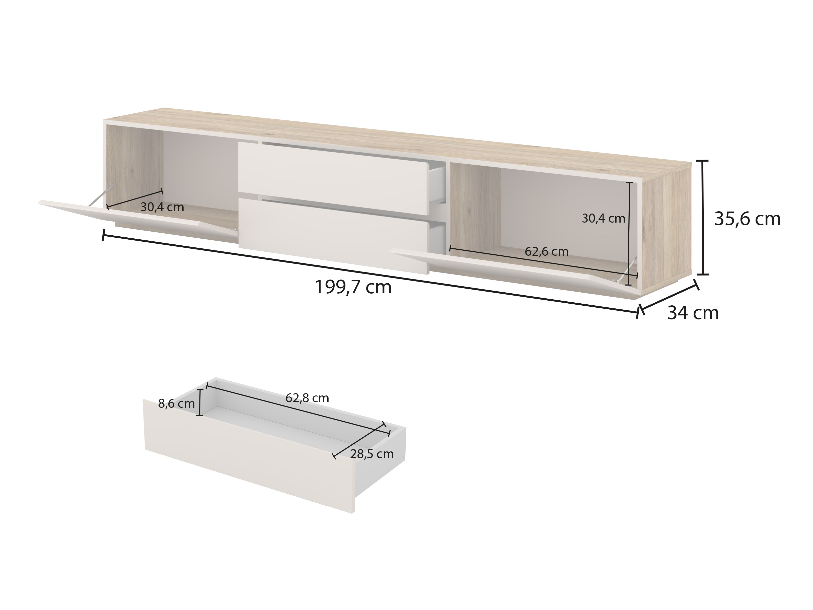 Έπιπλο τηλεόρασης Alsono 102
