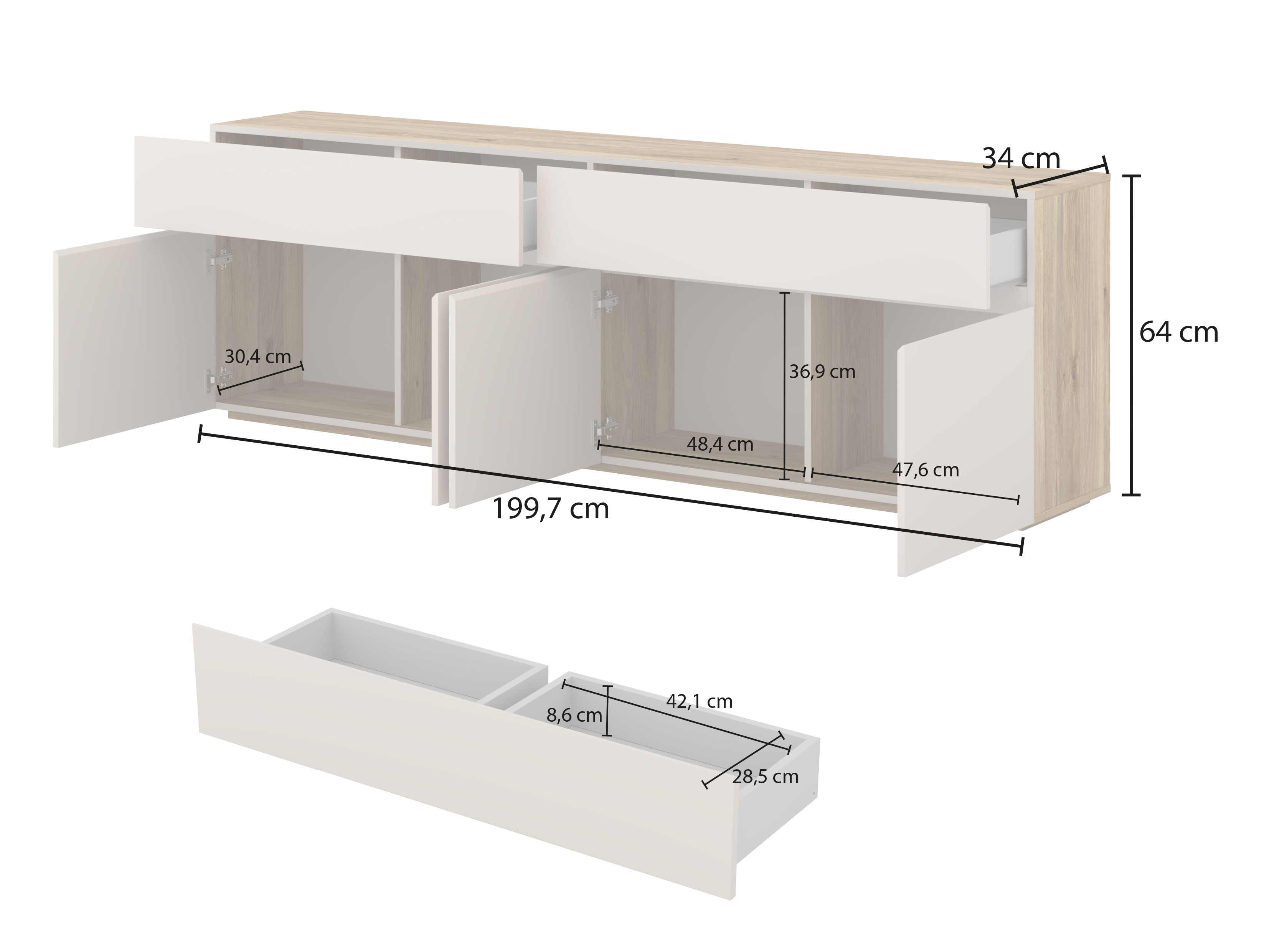 Συρταριέρα Alsono 100