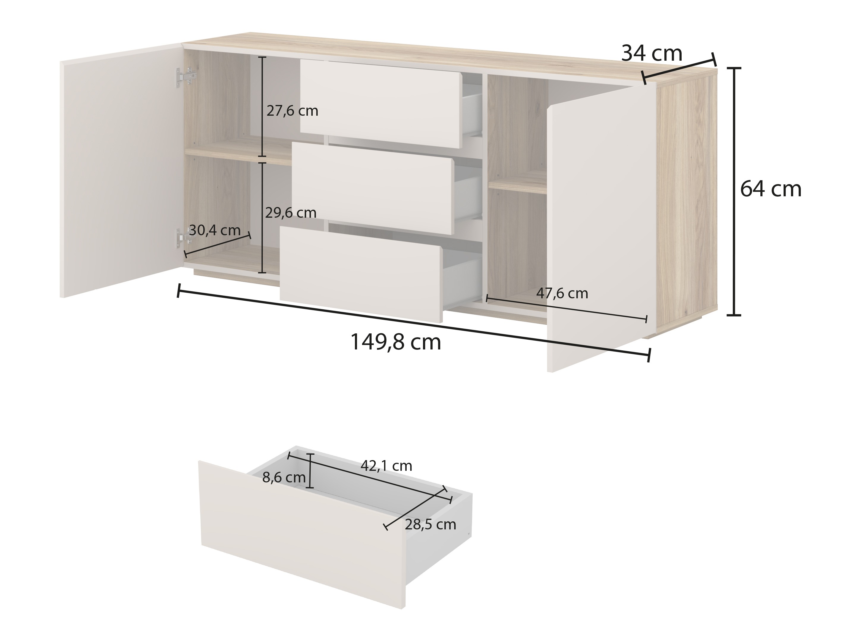 Συρταριέρα Alsono 101