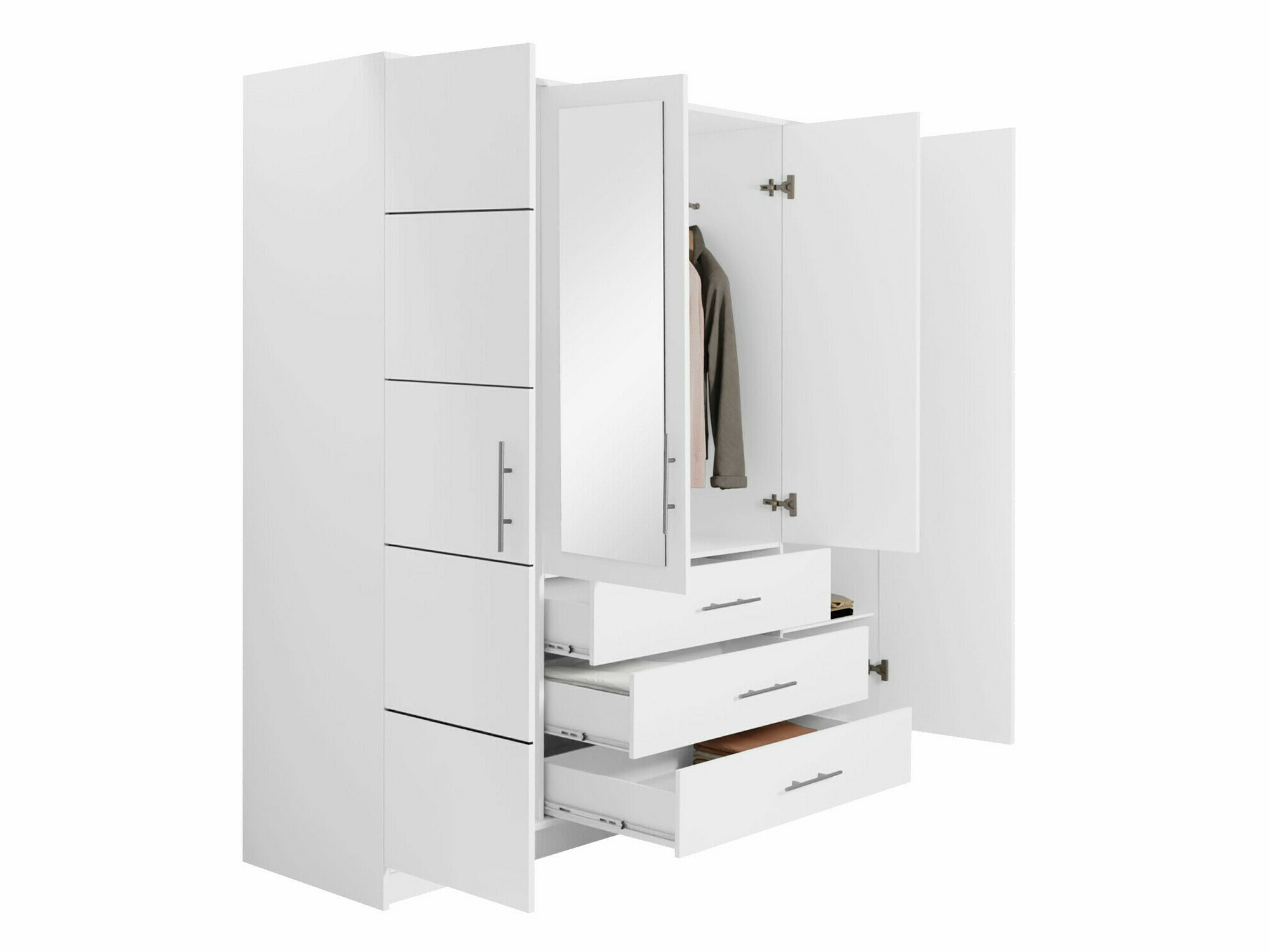 Wardrobe Dortivu I (Graphite)