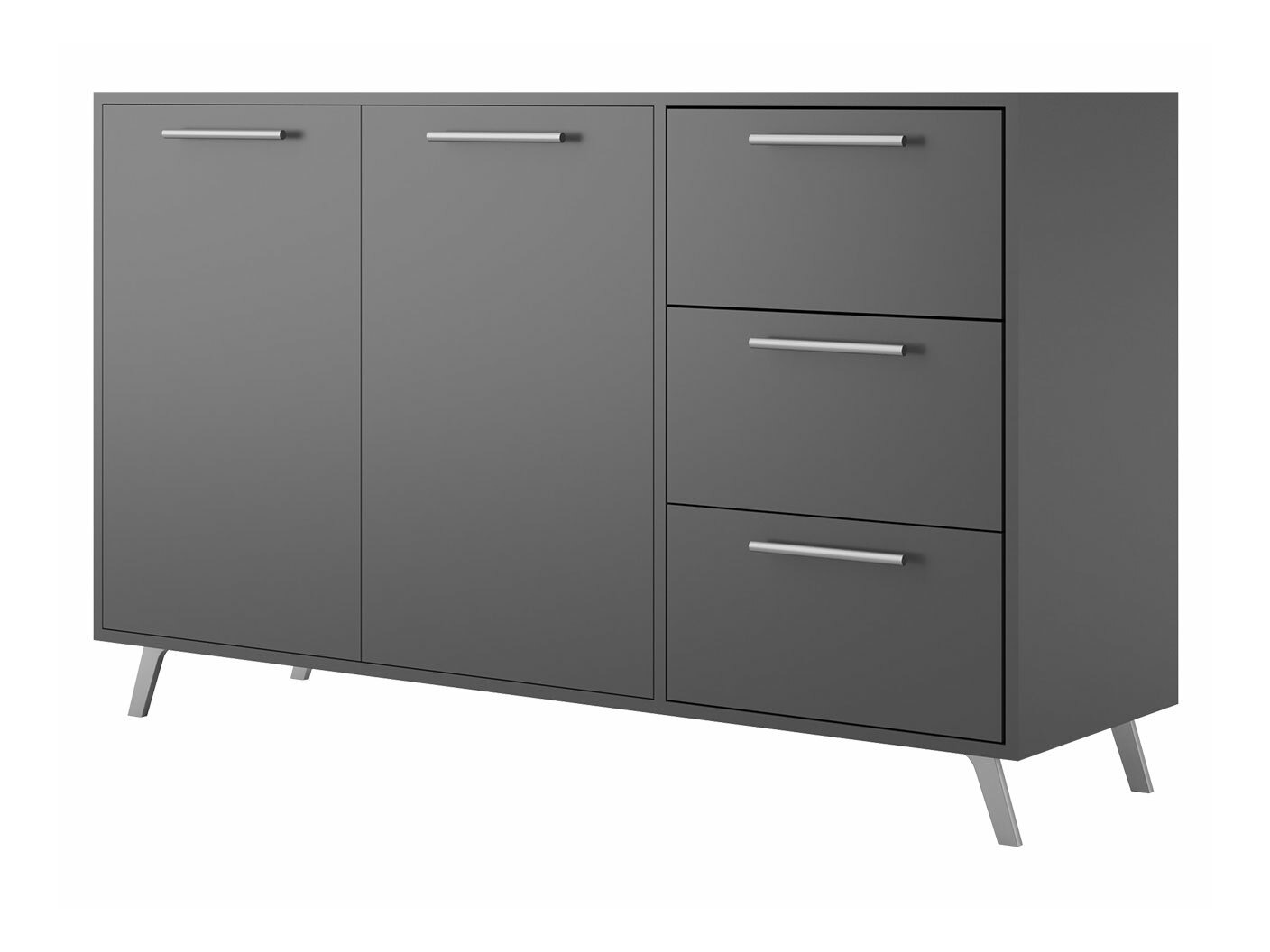 Chest of drawers Dortivu (Graphite)