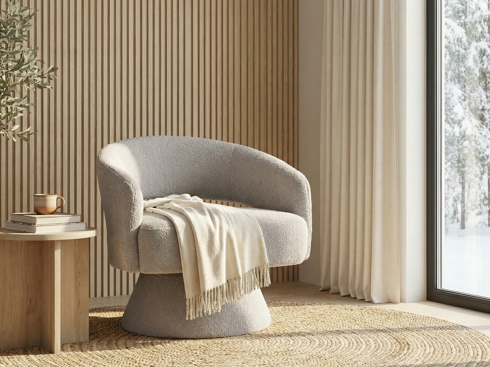 Πολυθρόνα Comfivo Messis (Γκρι)