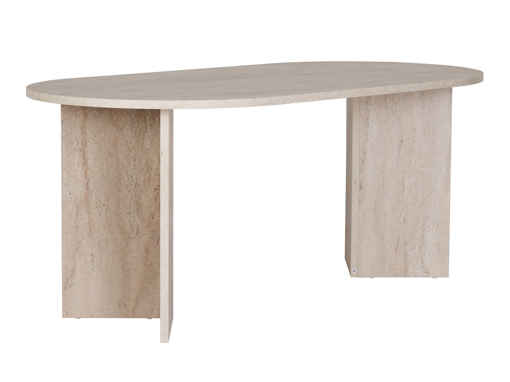 Table Novato 131 (Light travertine)