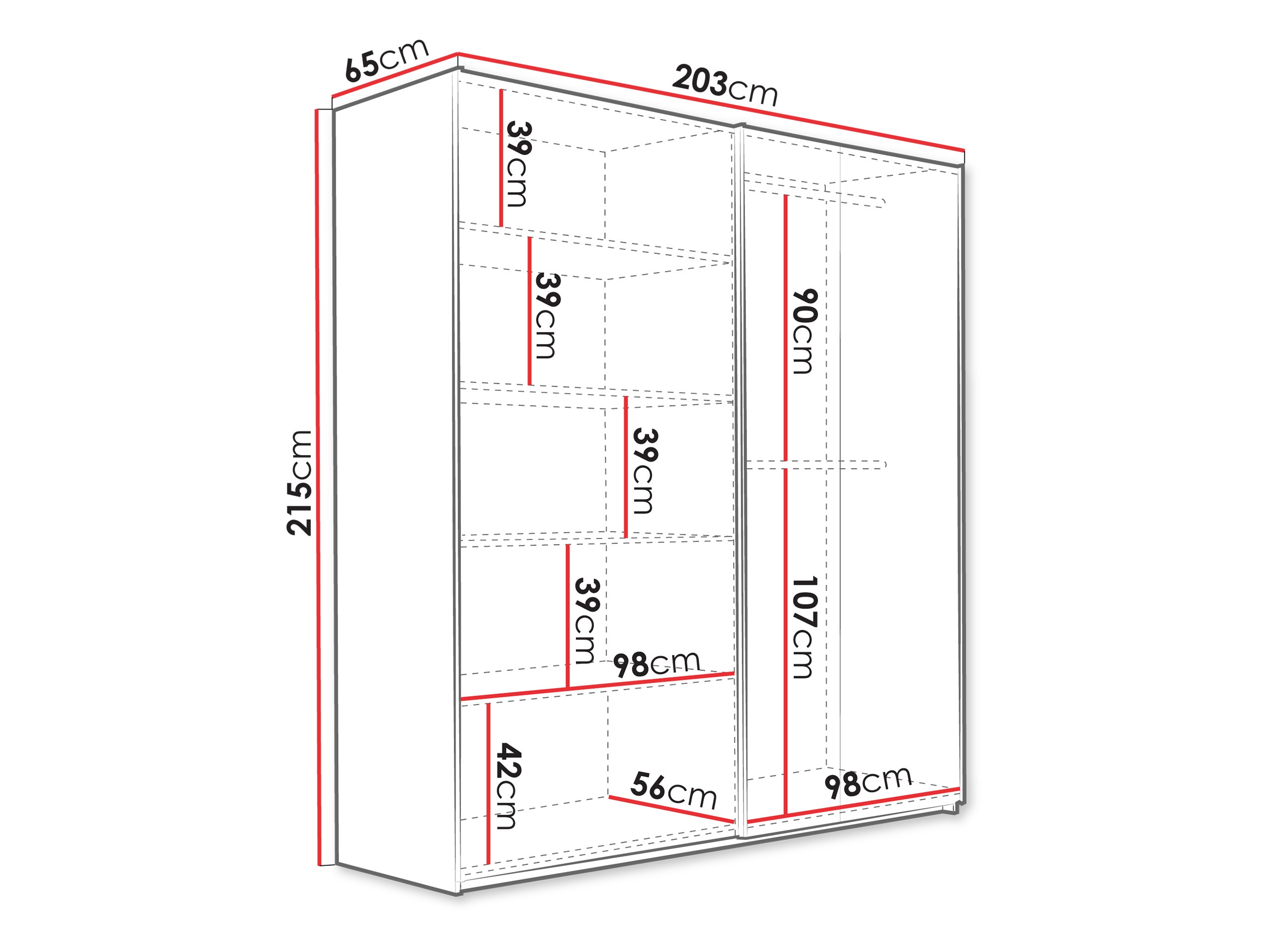 Ντουλάπα Honolulu 267