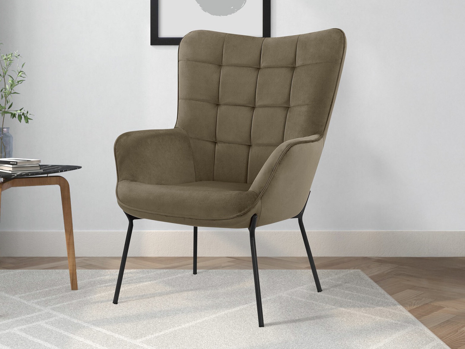 Πολυθρόνα Denton 1008 (Καφέ)