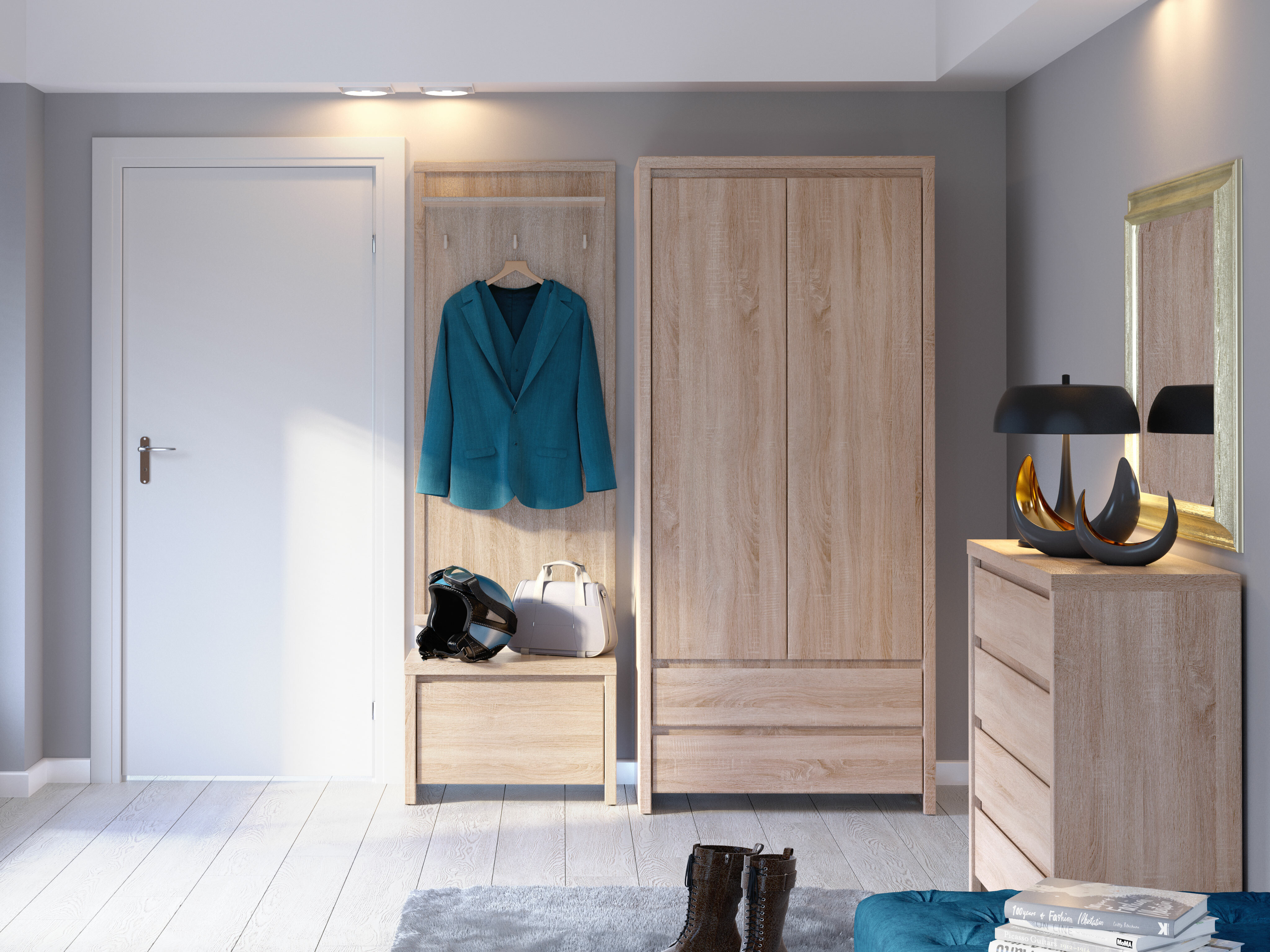 Βιβλιοθήκη Nolroma 141 (Sonoma οξιά)