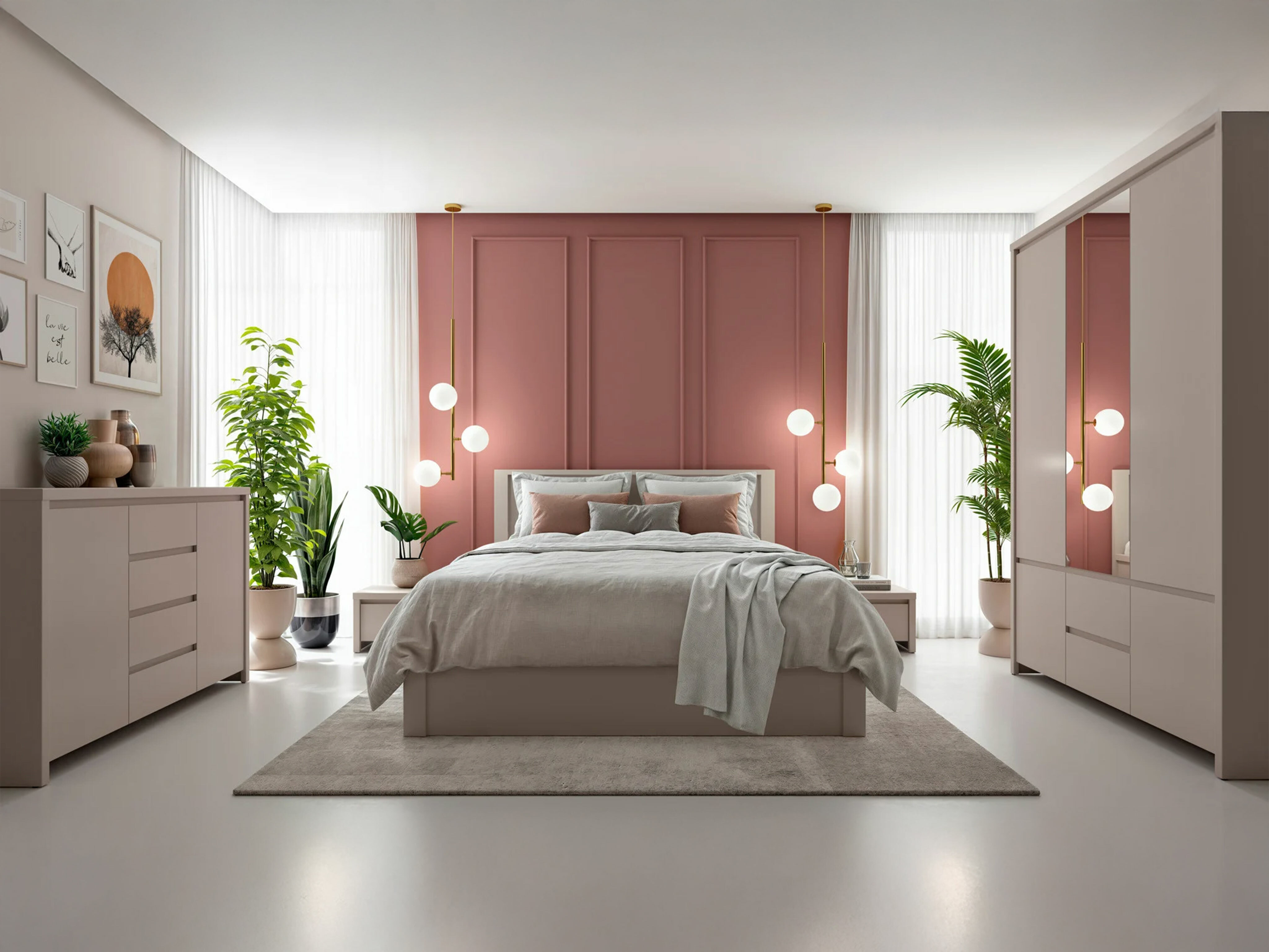 Σετ υπνοδωματίου Nolroma 139 (Διαθέσιμο)