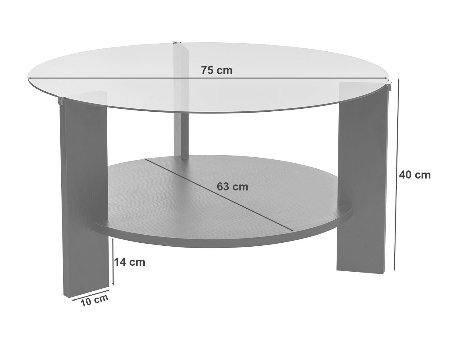 Coffee table Novato 118 (I)