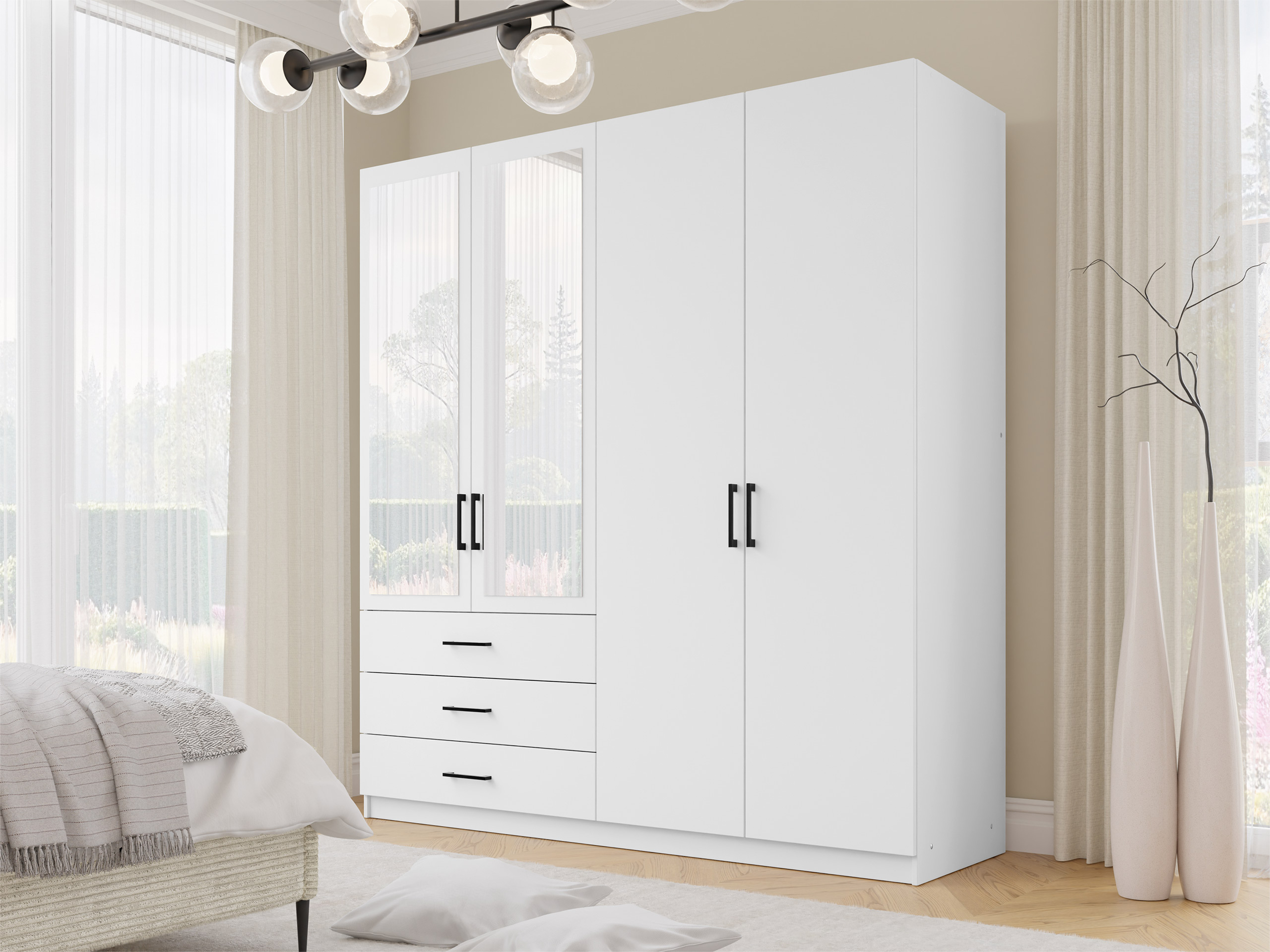Wardrobe Fungar (White)