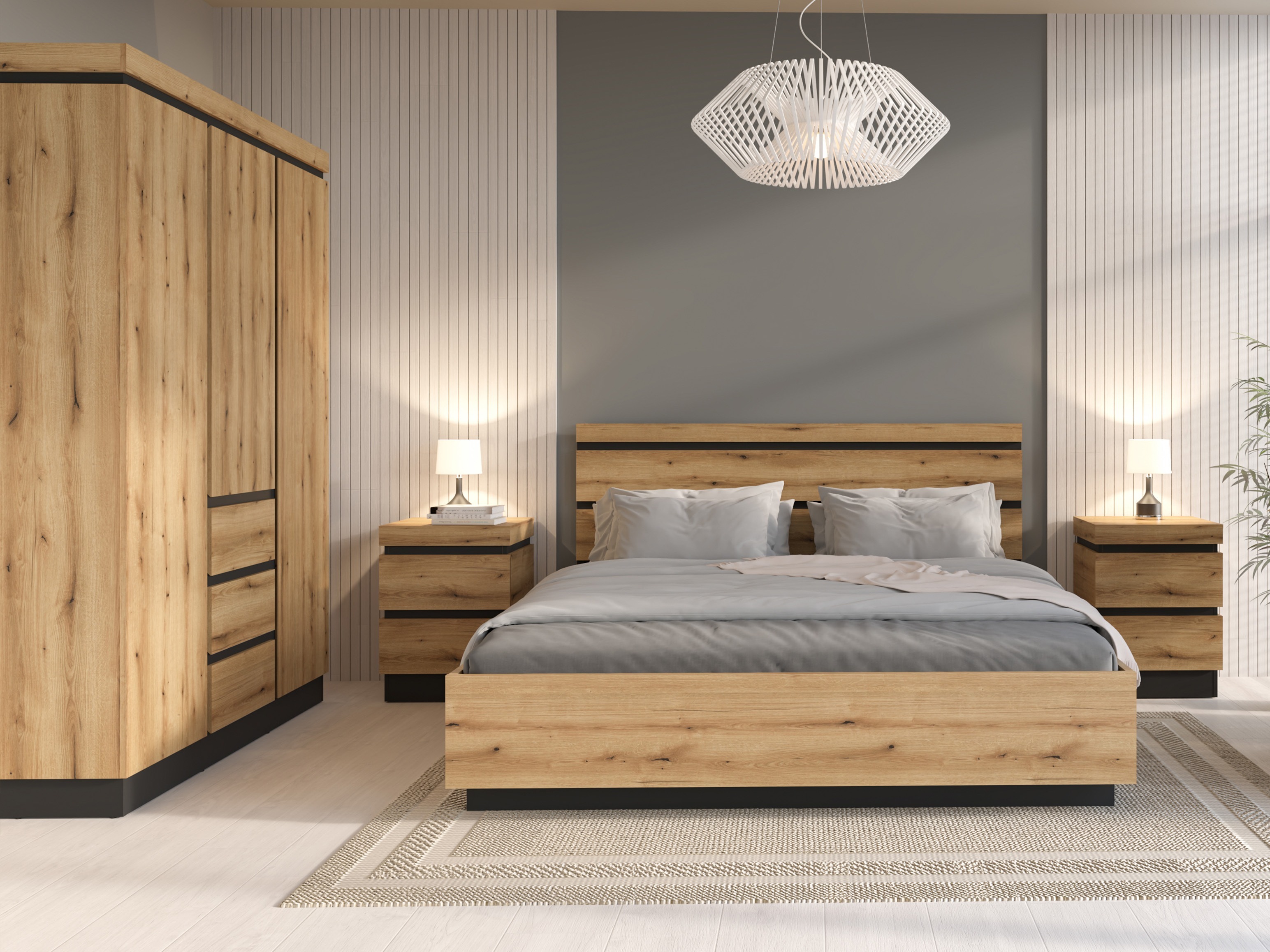 Σετ υπνοδωματίου Enocira 133 (Μη διαθέσιμο)