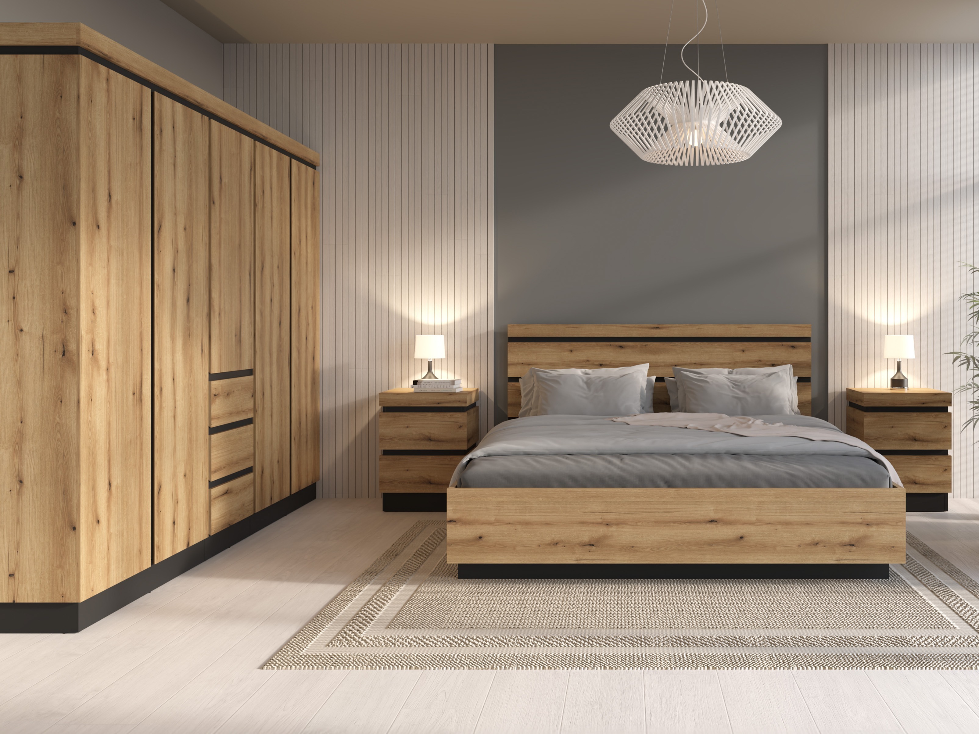 Σετ υπνοδωματίου Enocira 133 (Μη διαθέσιμο)