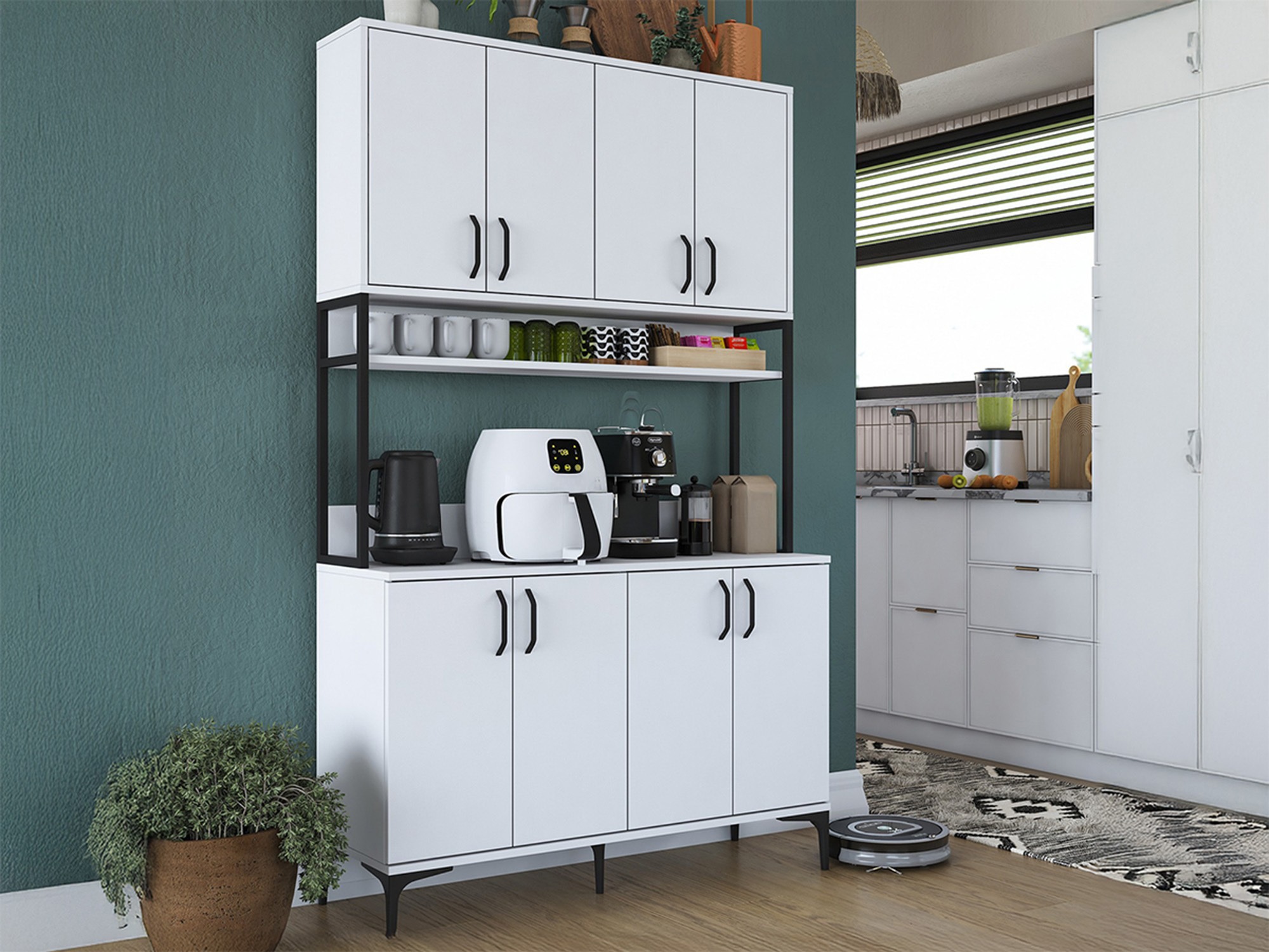 Multifunctional furniture Kailua 2678 (White)