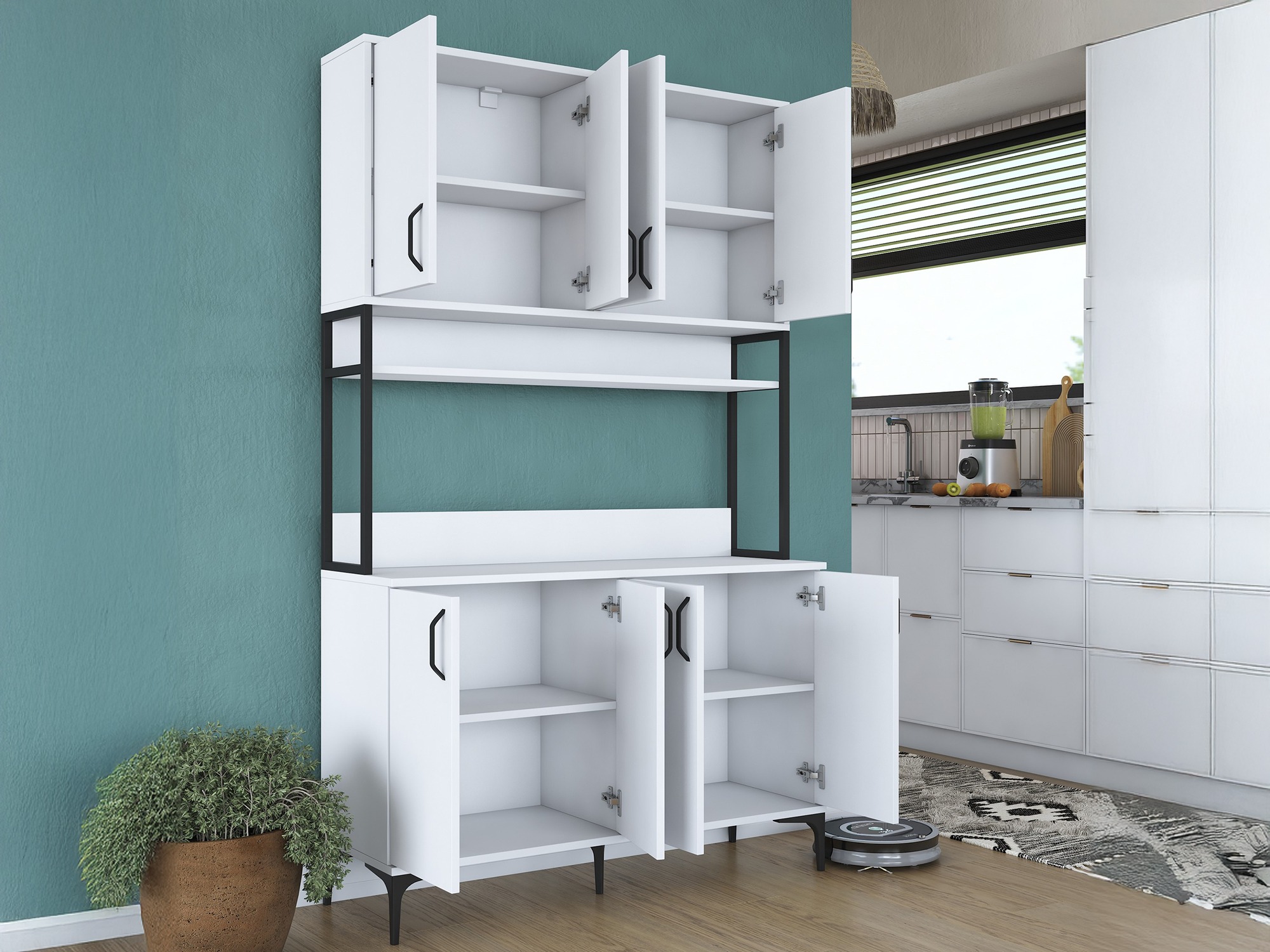 Multifunctional furniture Kailua 2678 (White)