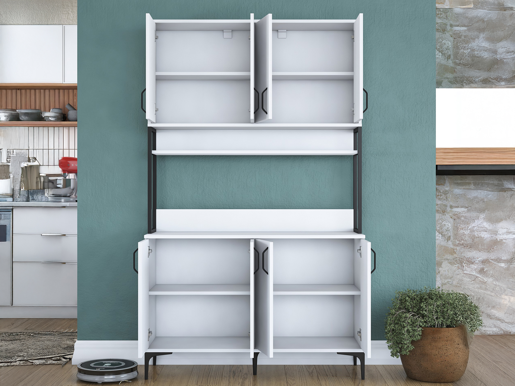 Multifunctional furniture Kailua 2678 (White)