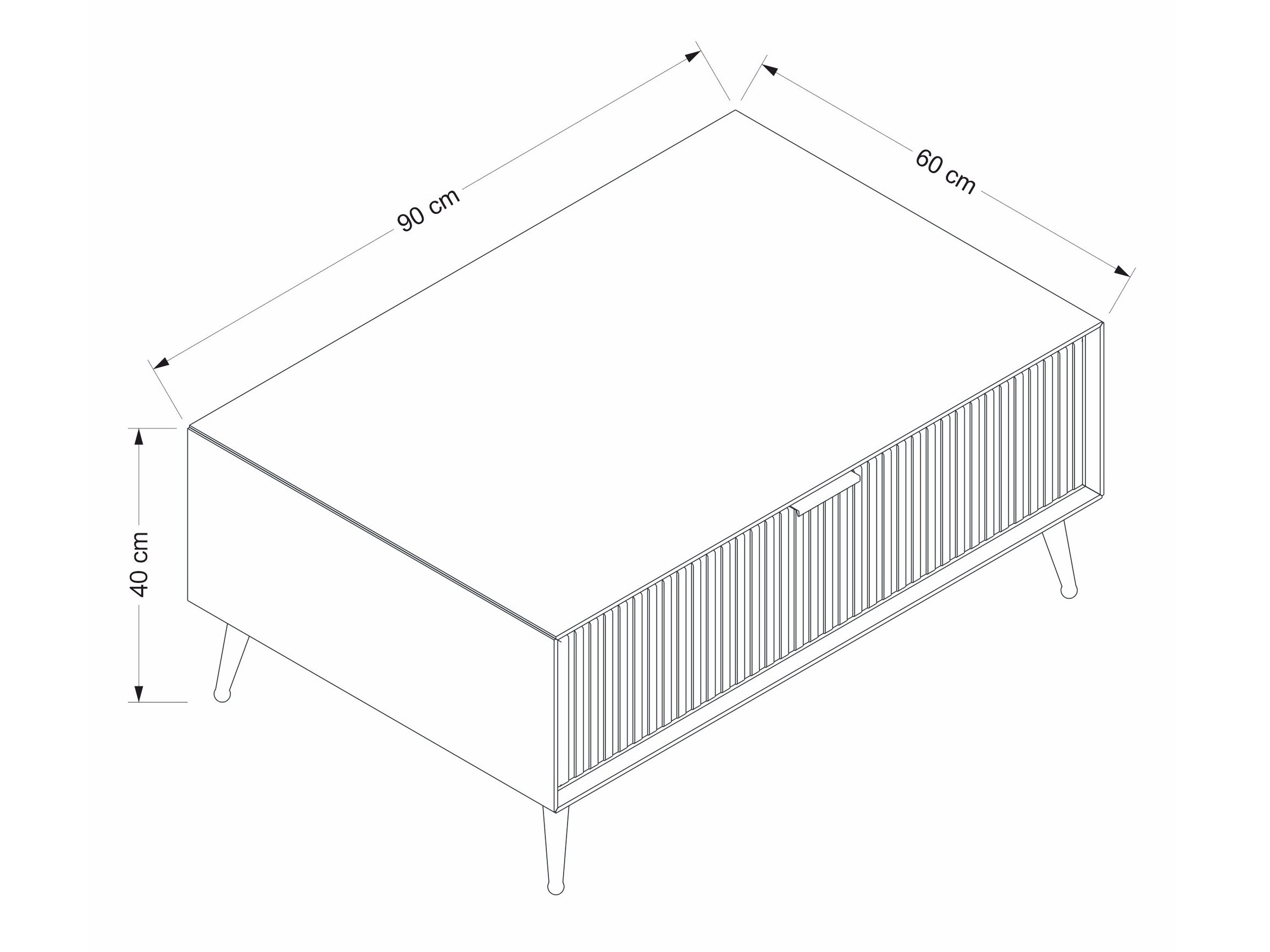 Coffee table Kailua 2692